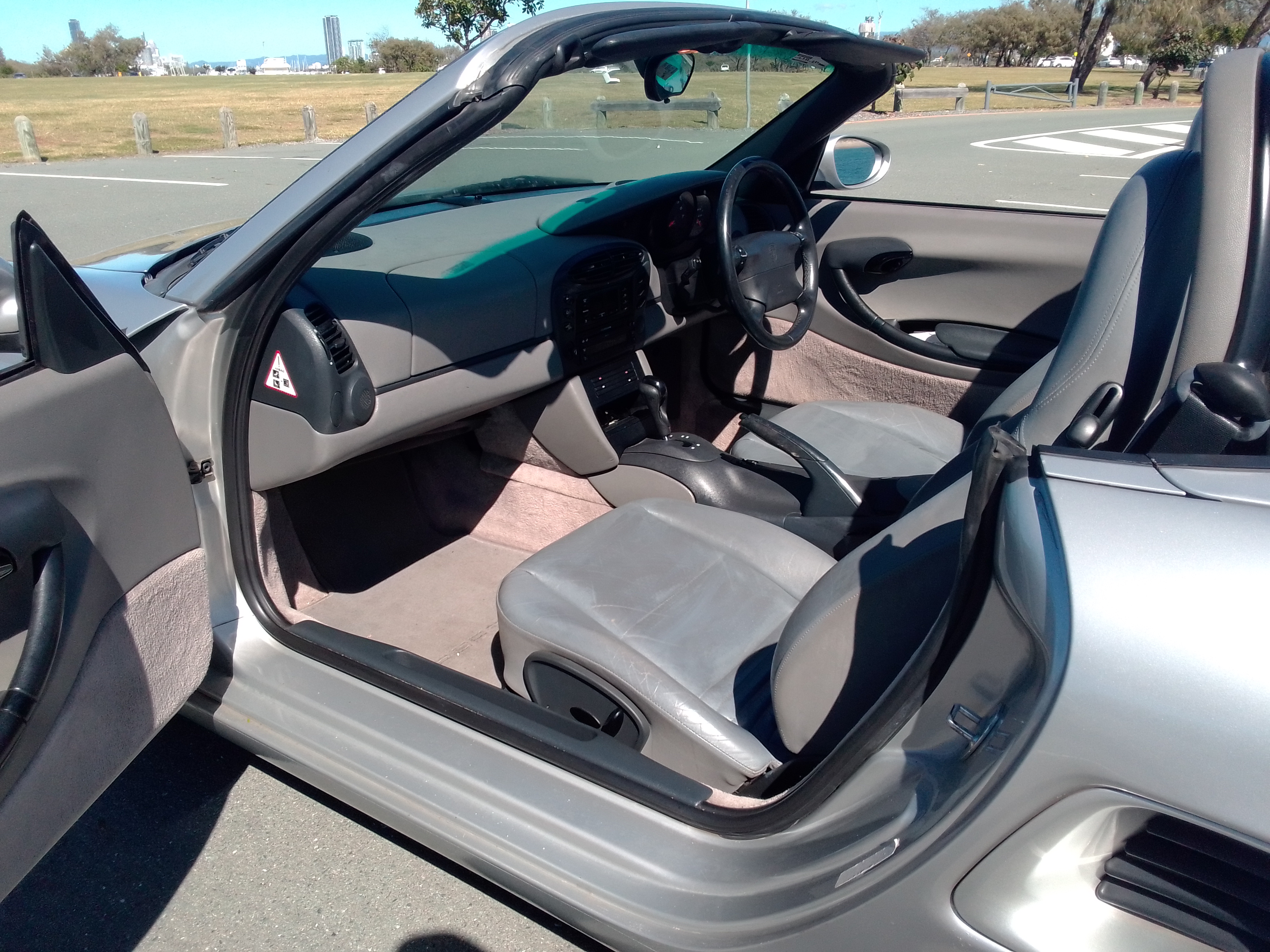 1997 PORSCHE BOXSTER 5 SP AUTOMATIC TIPTRONIC 2D ROADSTER