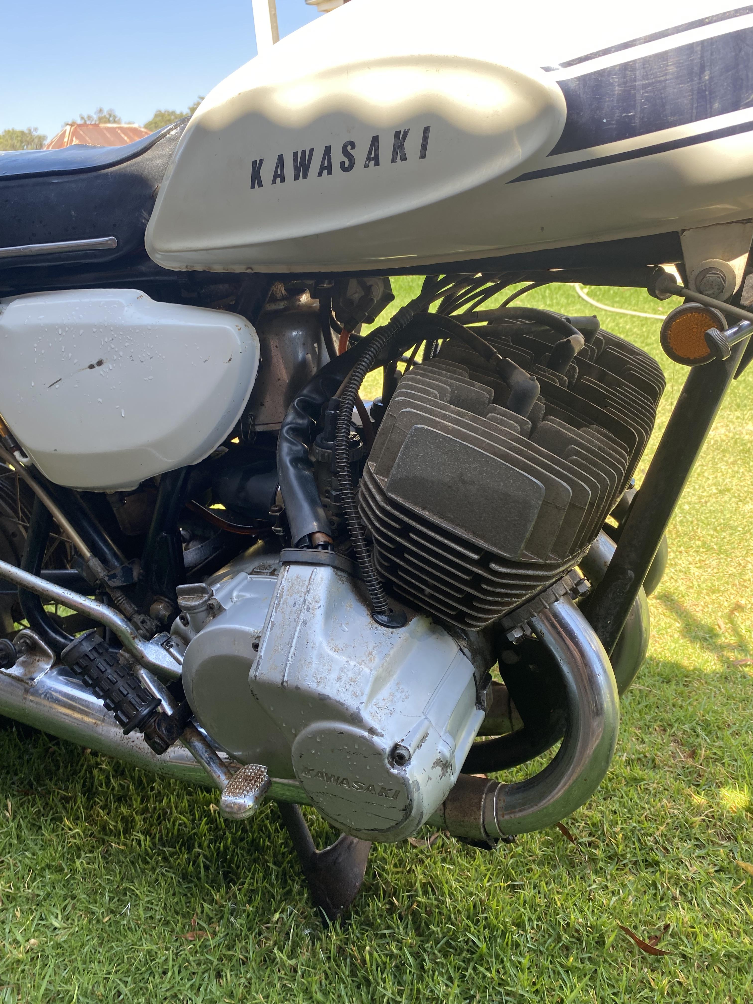 1969 KAWASAKI MACH III 500CC ROAD 