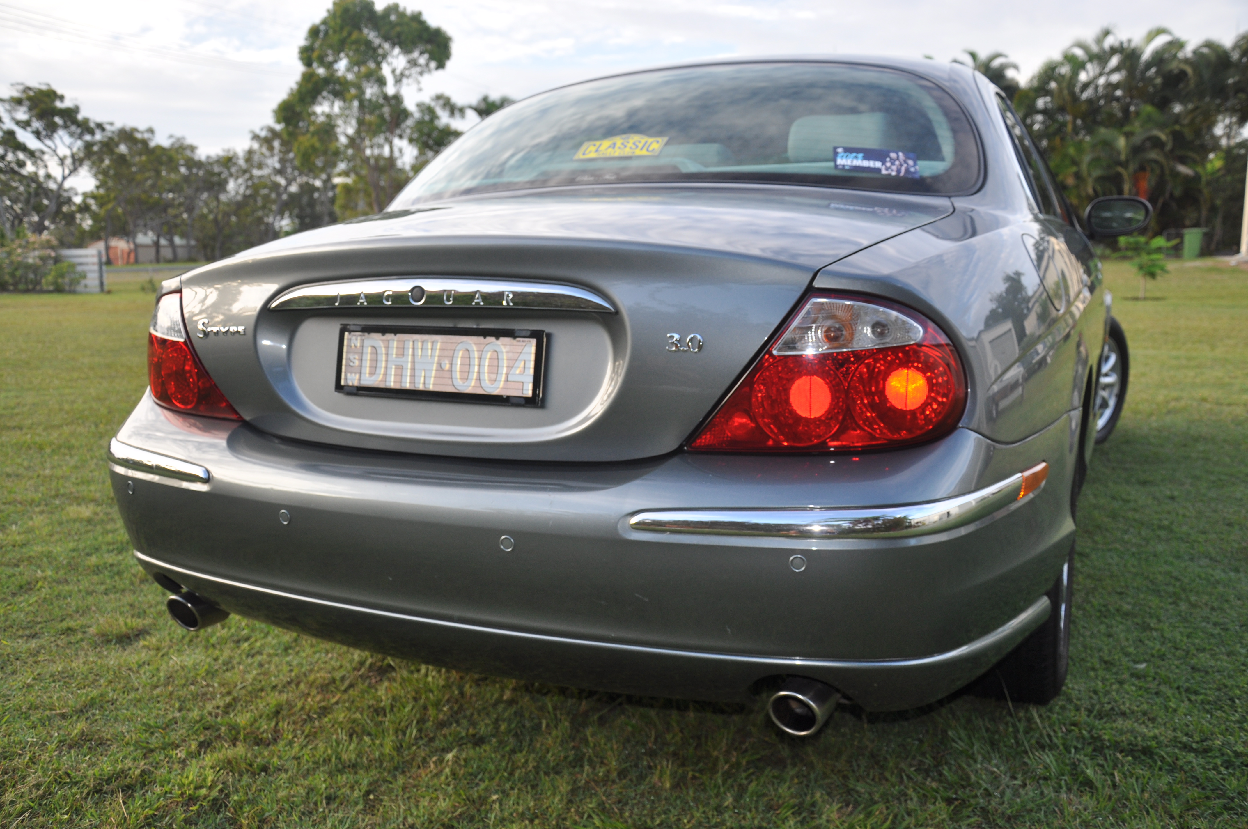 2003 JAGUAR S TYPE V6 SPORT 6 SP AUTOMATIC 4D SEDAN