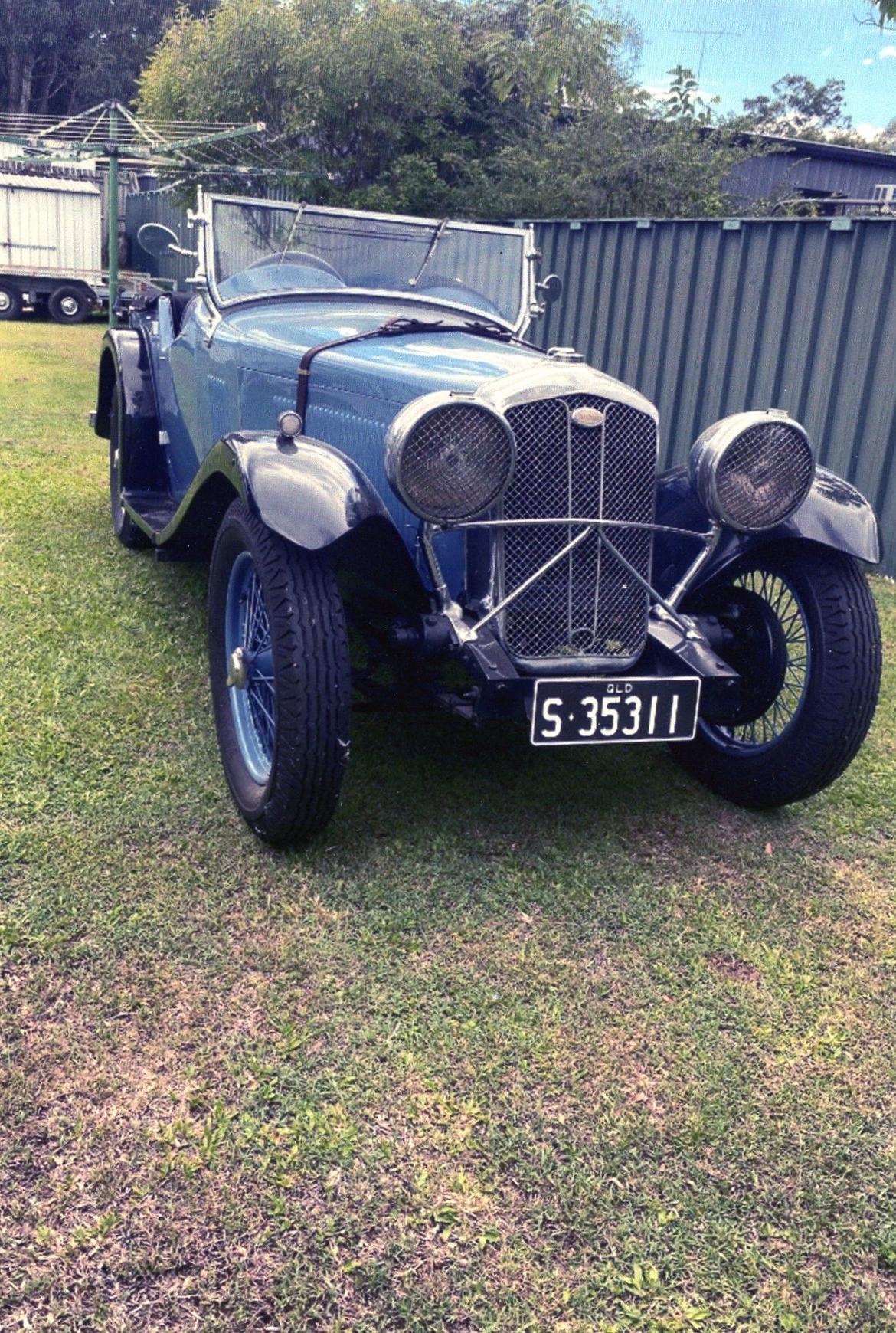 1934 WOLSELEY HORNET SPECIAL ROADSTER