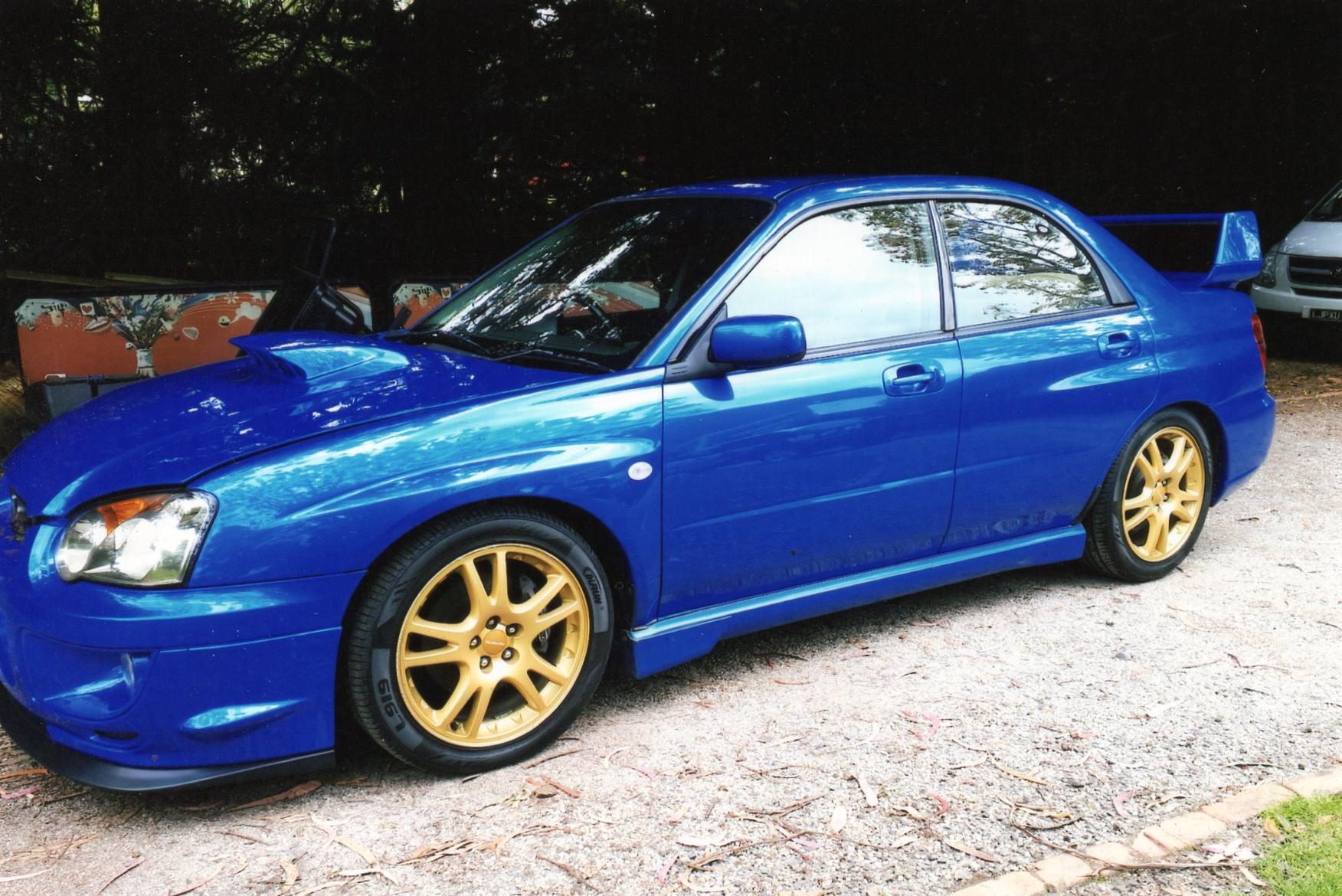 2004 SUBARU IMPREZA WRX STi SEDAN