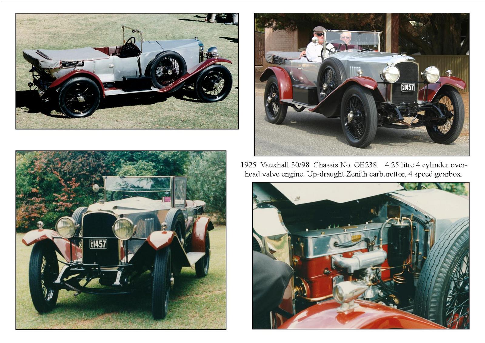 1925 VAUXHALL 30/98 TOURER
