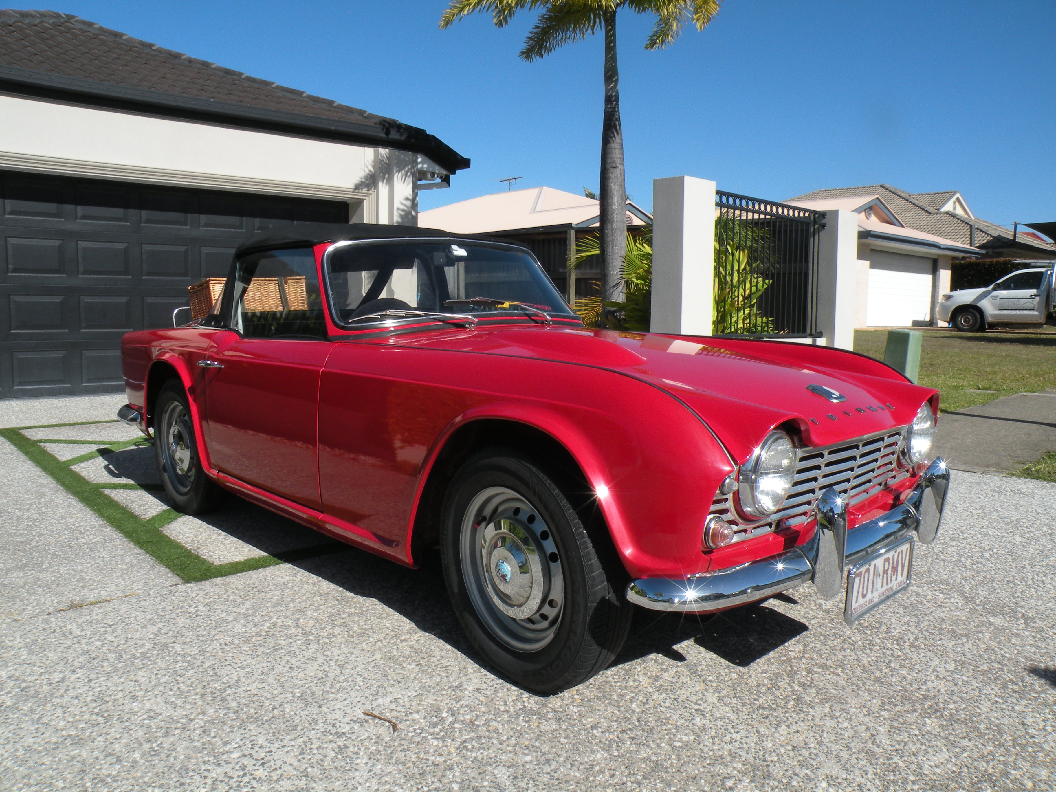 1963 TRIUMPH TR 4 SPORTS CONVERTIBLE