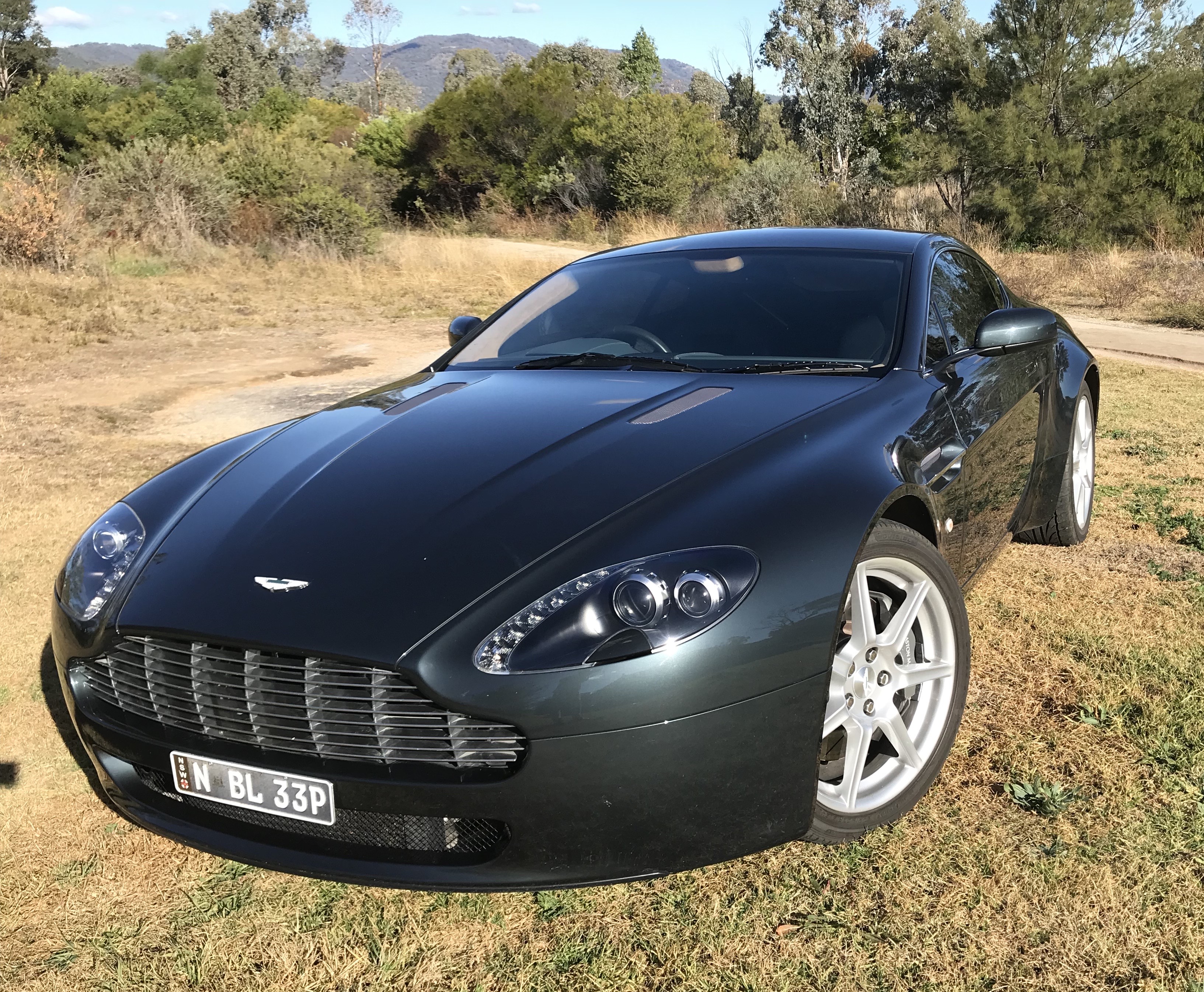 2008 ASTON MARTIN V8 VANTAGE 6 SP MANUAL 2D COUPE