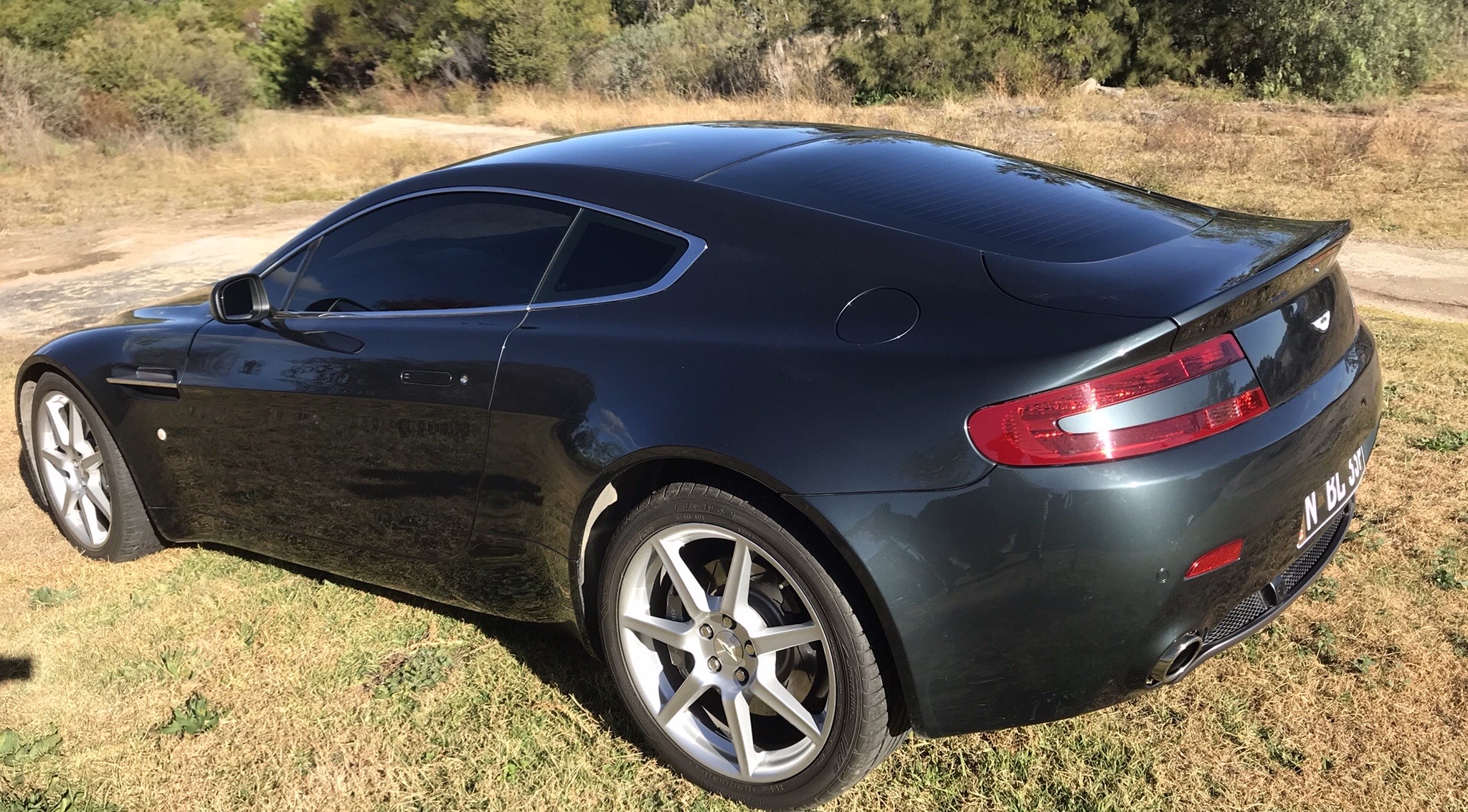 2008 ASTON MARTIN V8 VANTAGE 6 SP MANUAL 2D COUPE