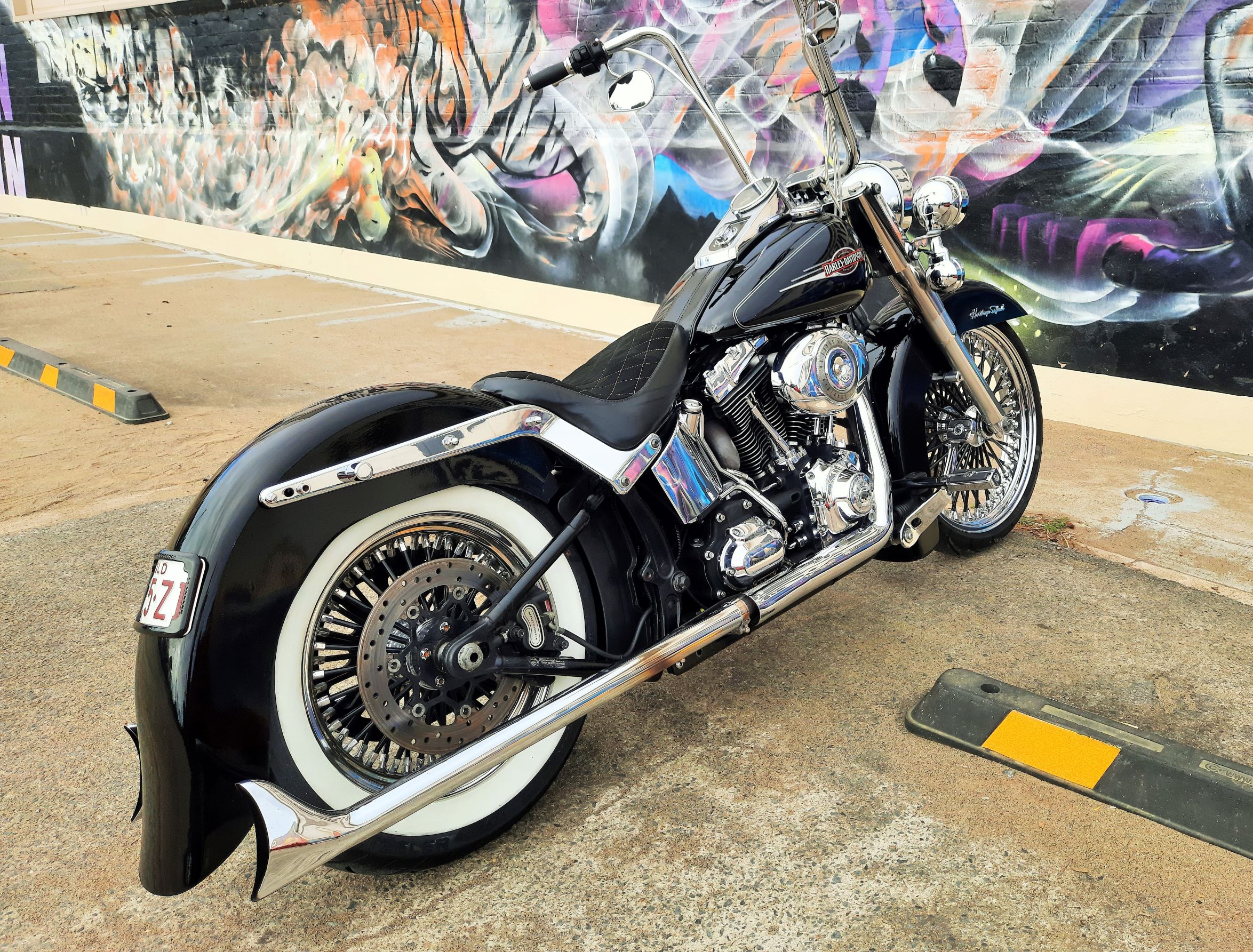 2008 HARLEY-DAVIDSON FLSTC HERITAGE SOFTAIL CLASSIC CRUISER