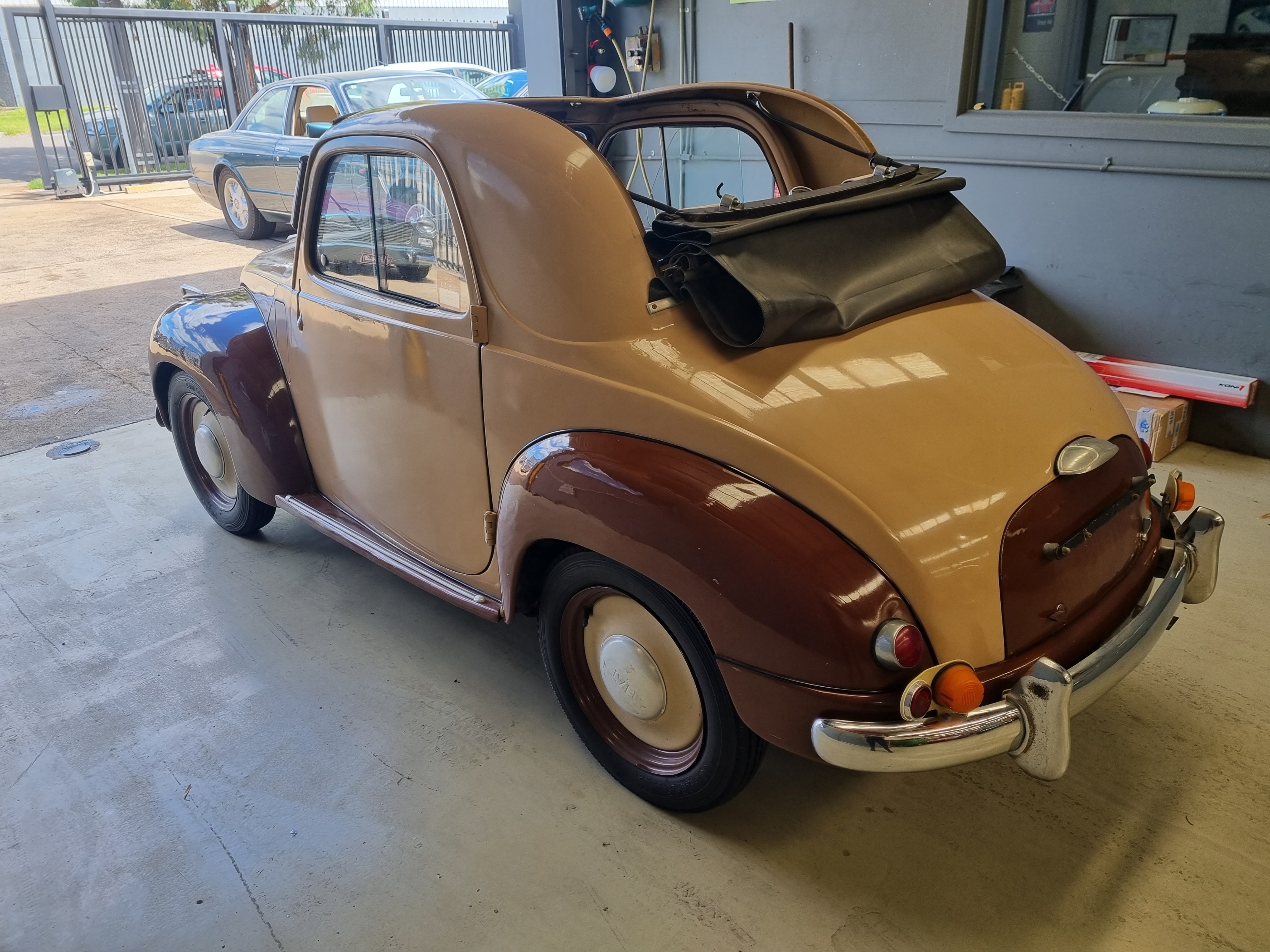 1949 FIAT 500 TOPOLINO CONVERTIBLE 