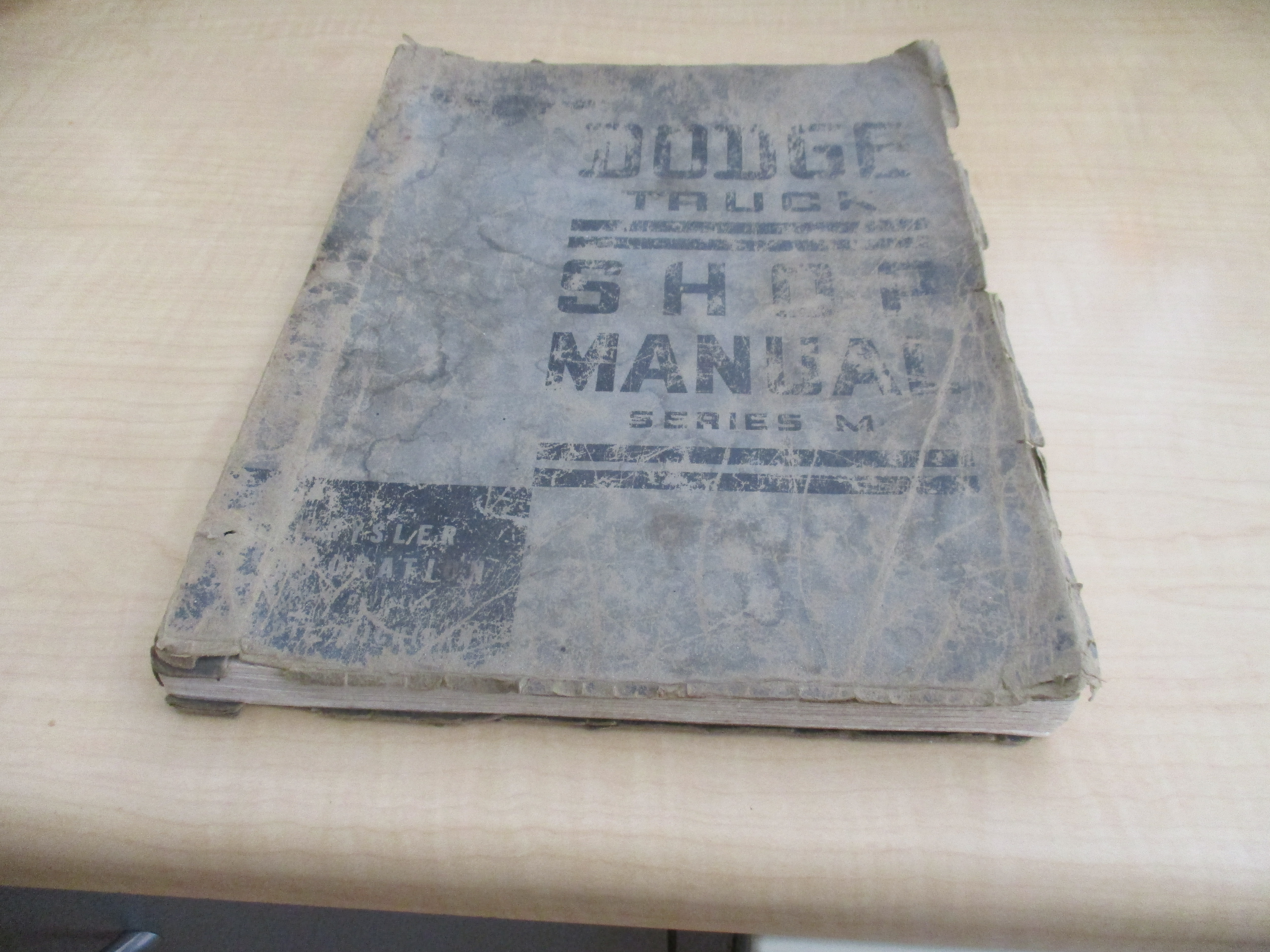 DODGE USA M-SERIES WORKSHOP MANUAL 1937