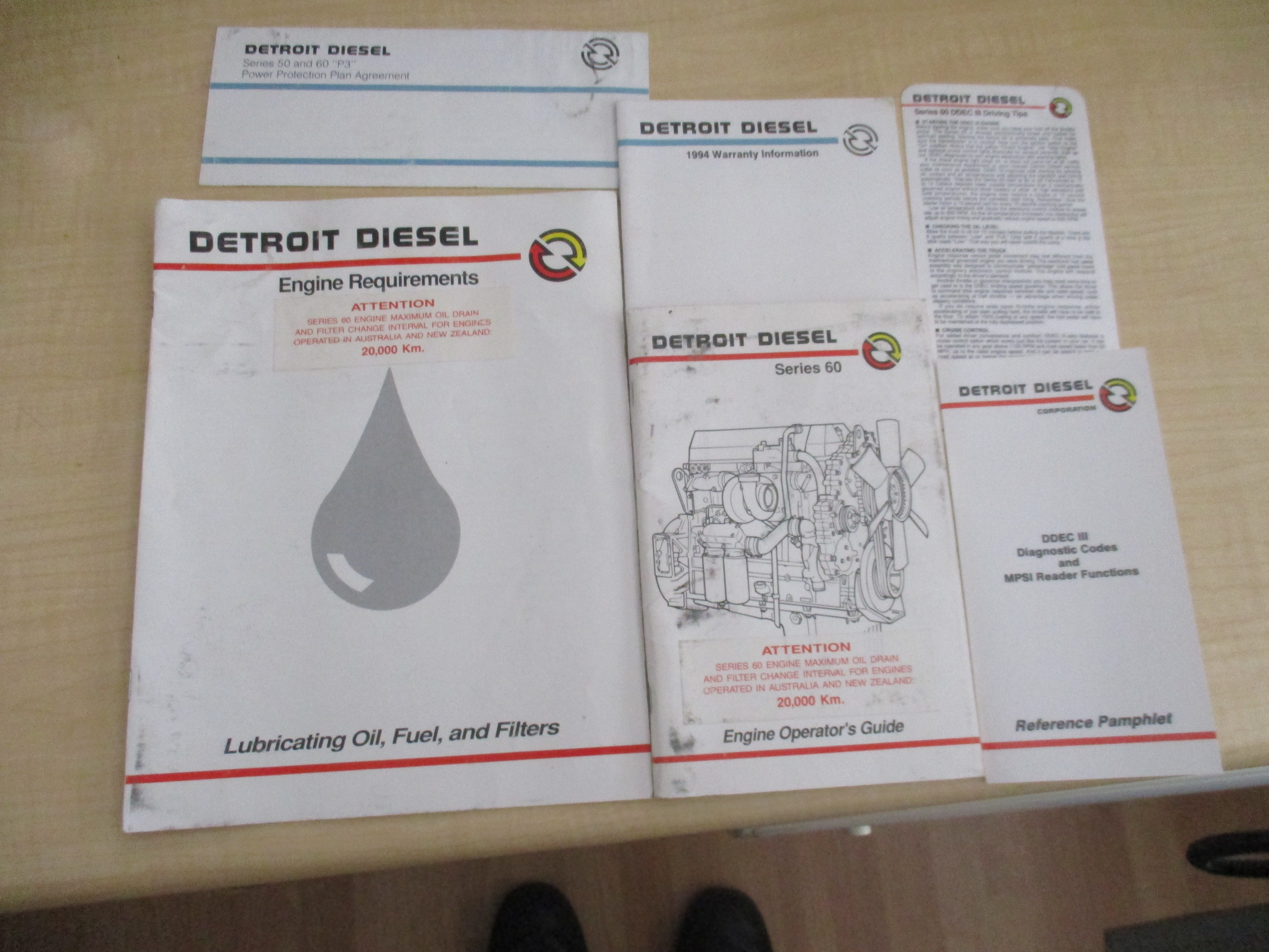 DETROIT SERIES 60 OWNER MANUAL 