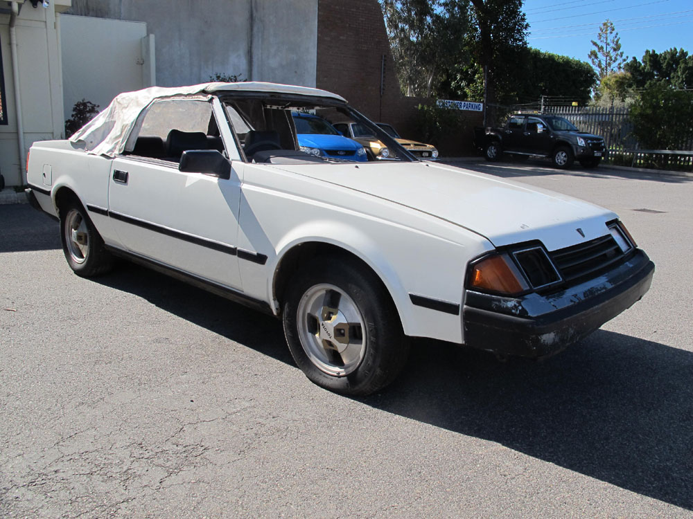1982 TOYOTA CELICA AUTOMATIC CONVERTIBLE