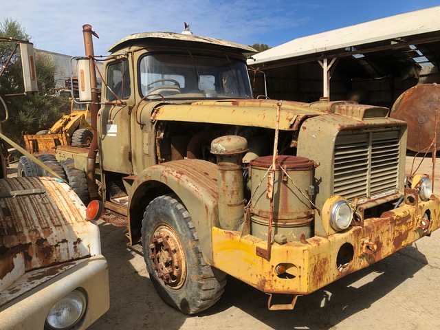 1972 Aust Army Scammell Contractor Truck