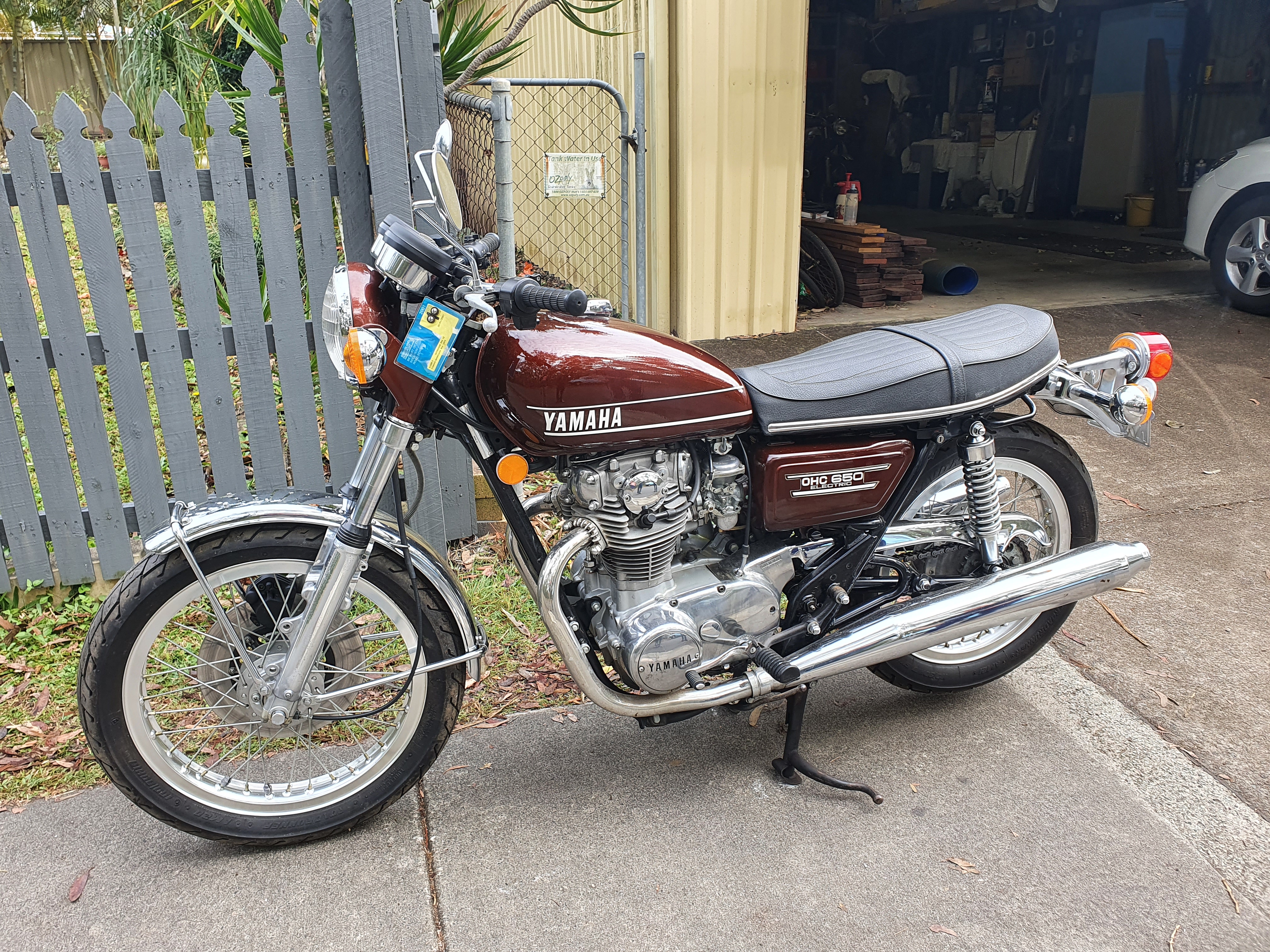 1973 YAMAHA TX650 ROAD