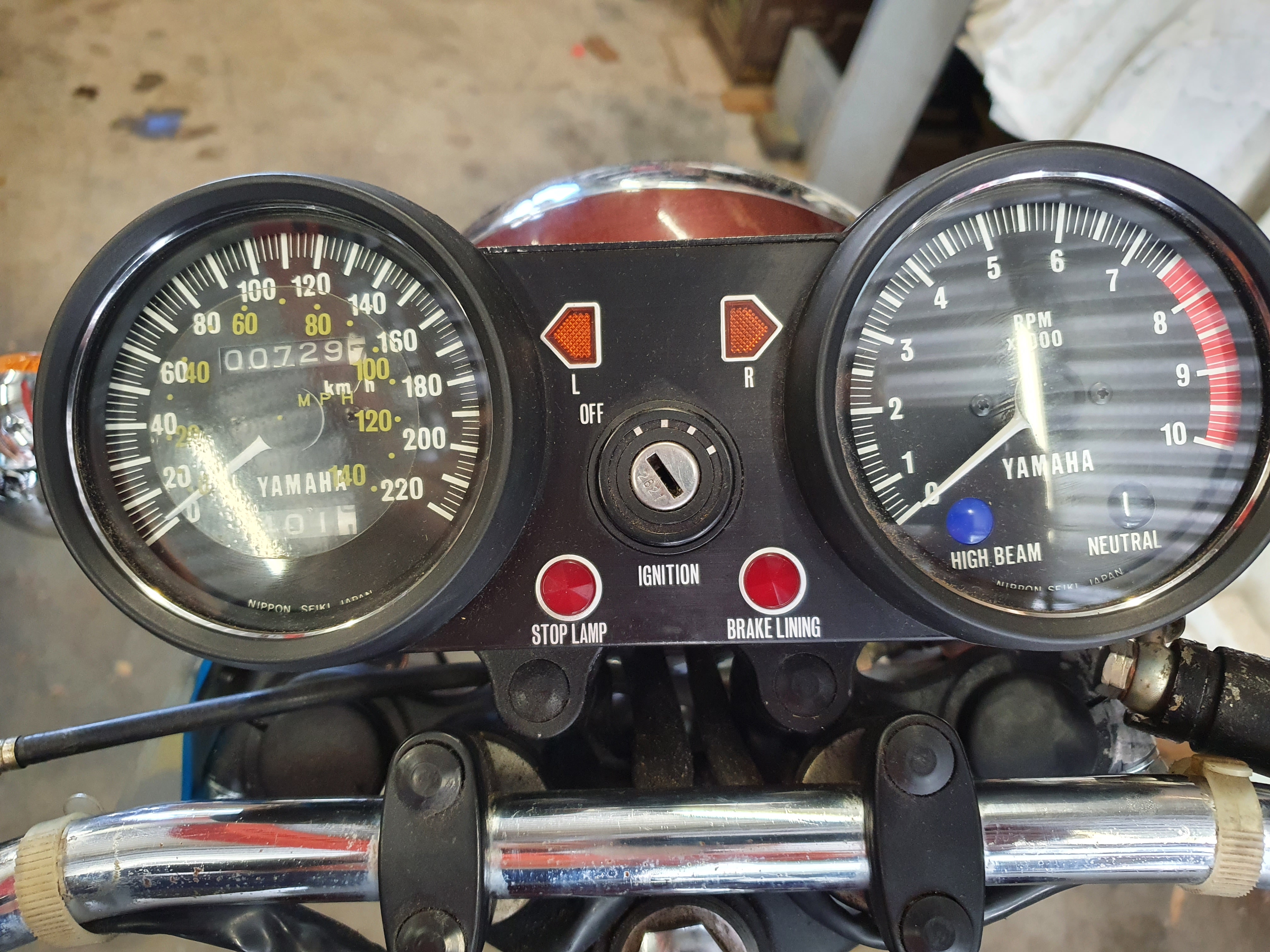 1973 YAMAHA TX650 ROAD