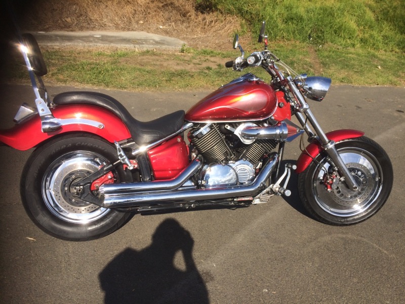 2005 YAMAHAV-STAR 1100 HARLEY REPLICA CRUISER