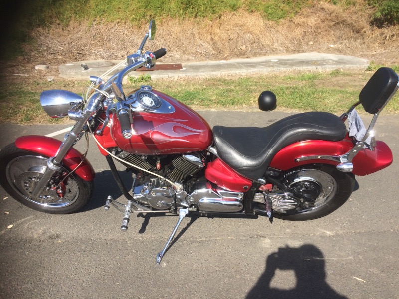 2005 YAMAHAV-STAR 1100 HARLEY REPLICA CRUISER
