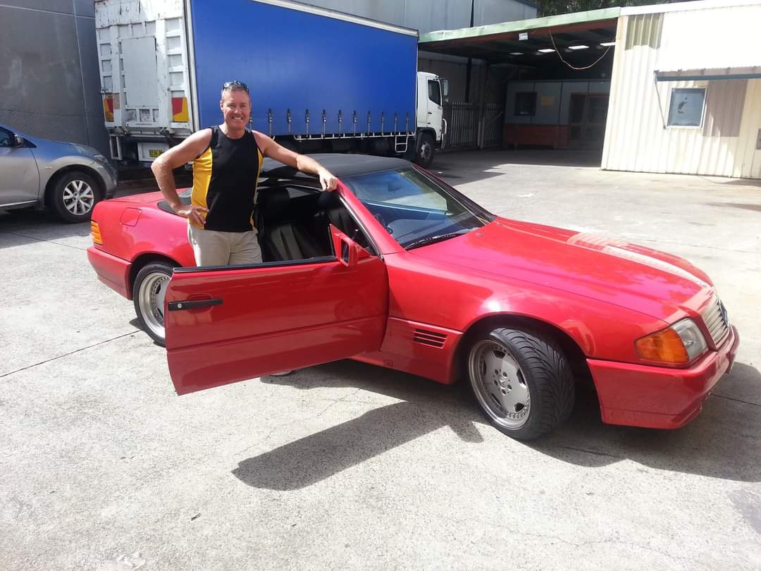 1990 MERCEDES-BENZ 500 SL CONVERTIBLE