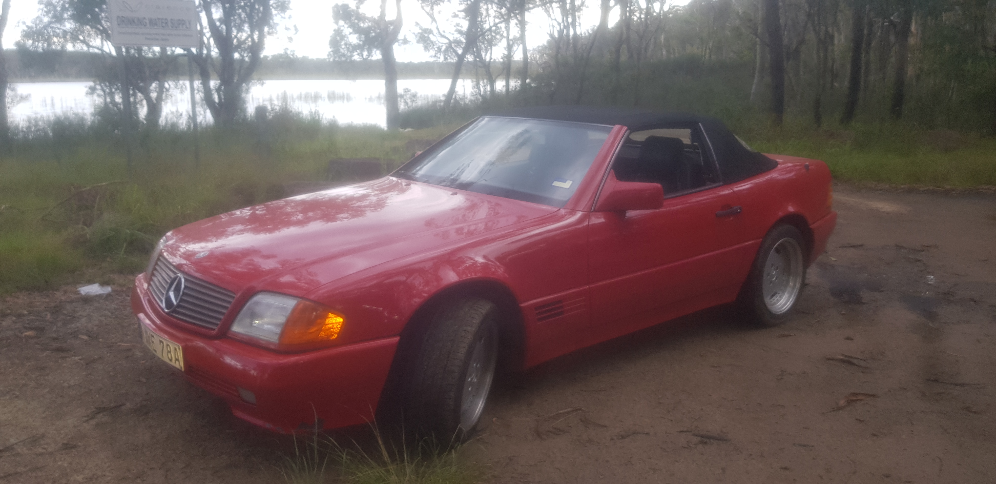 1990 MERCEDES-BENZ 500 SL 4 SP AUTOMATIC 2D CONVERTIBLE