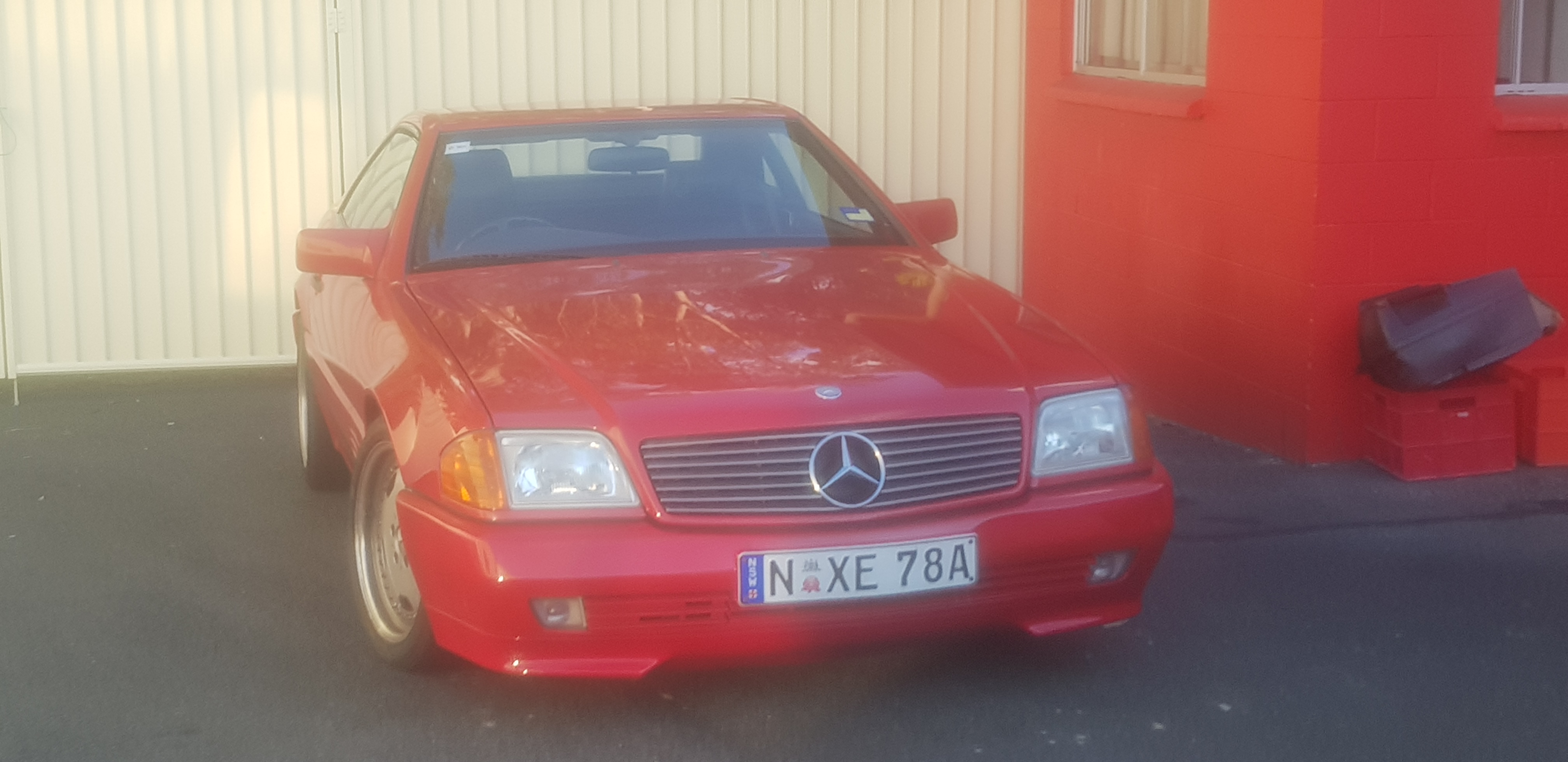 1990 MERCEDES-BENZ 500 SL 4 SP AUTOMATIC 2D CONVERTIBLE