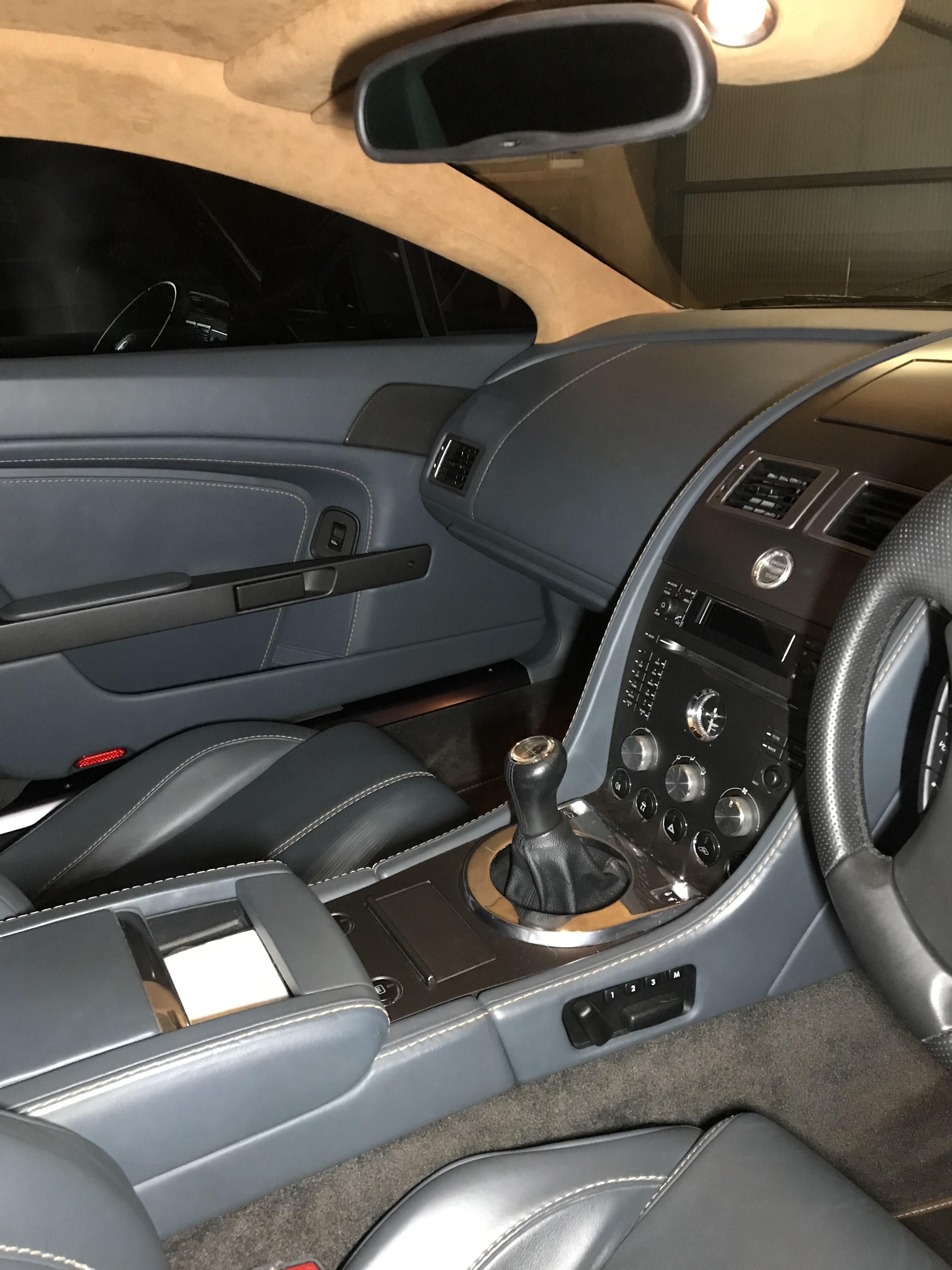 2008 ASTON MARTIN V8 VANTAGE 6 SP MANUAL 2D COUPE