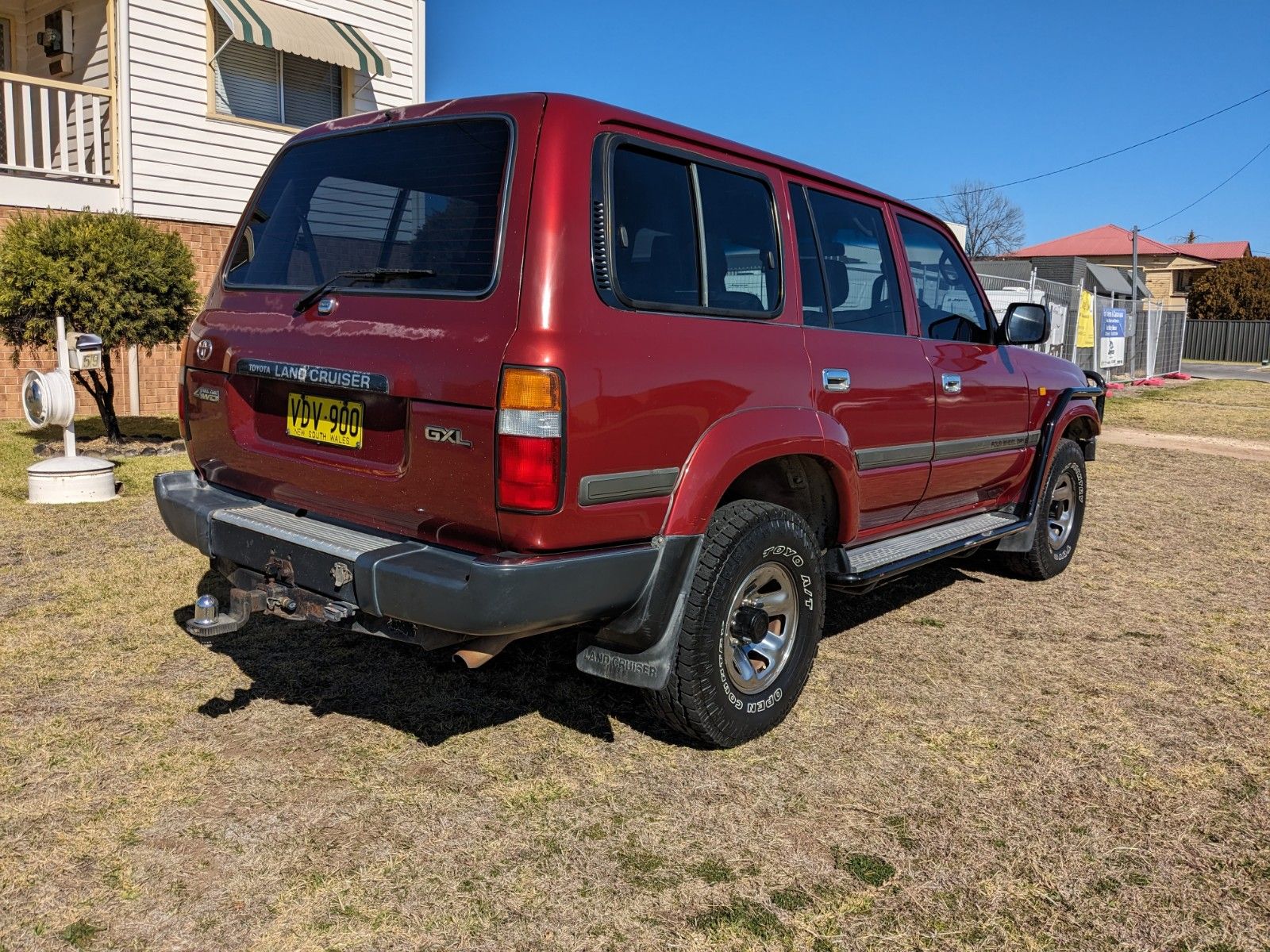 1990 TOYOTA LANDCRUISER GXL (4x4) 4 SP AUTOMATIC 4x4 4D WAGON