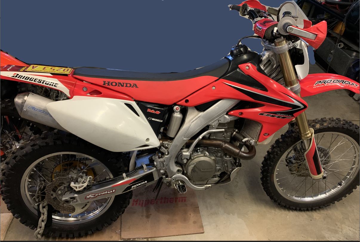 2008 HONDA CRF450X ENDURO