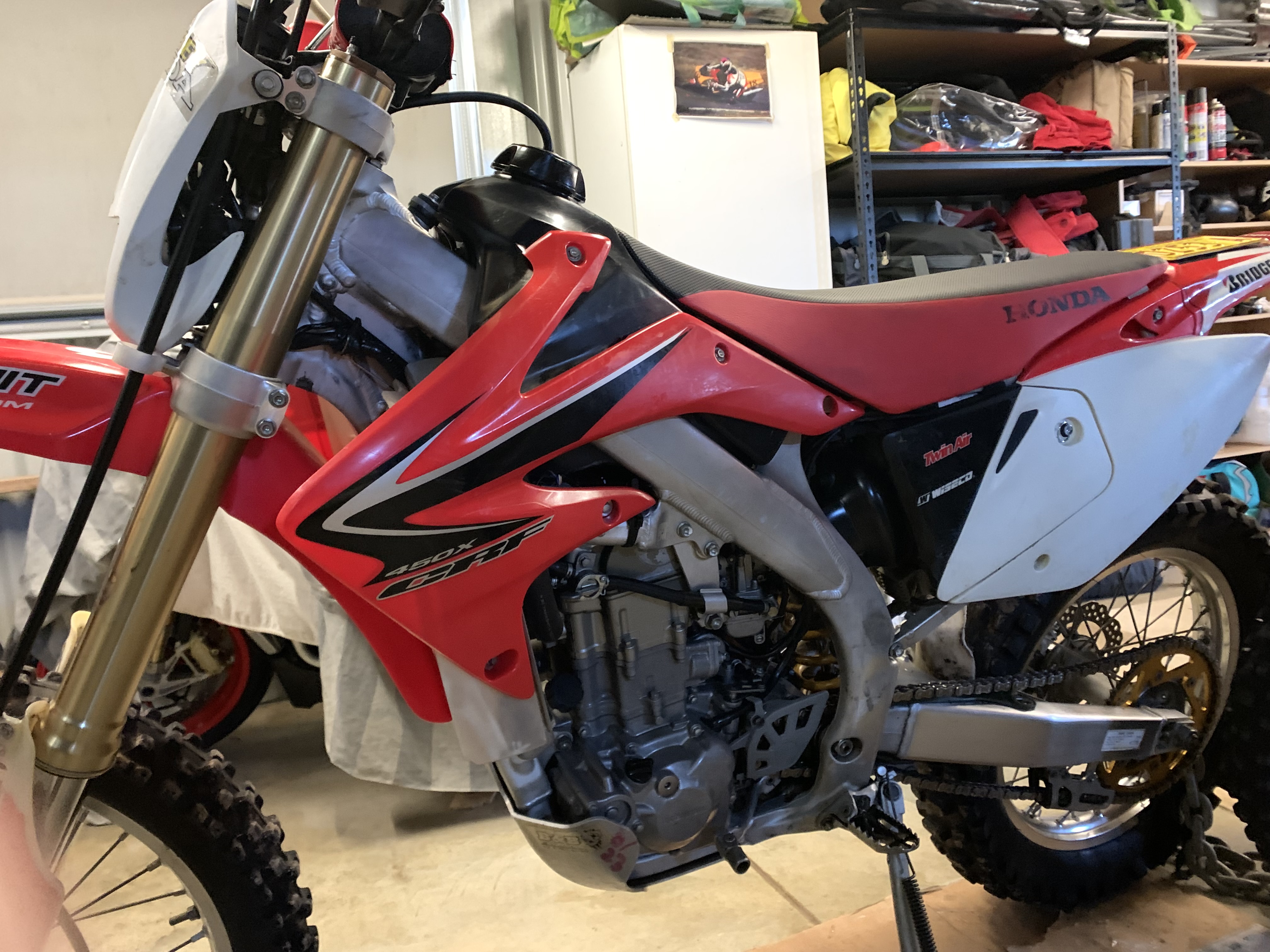 2008 HONDA CRF450X ENDURO