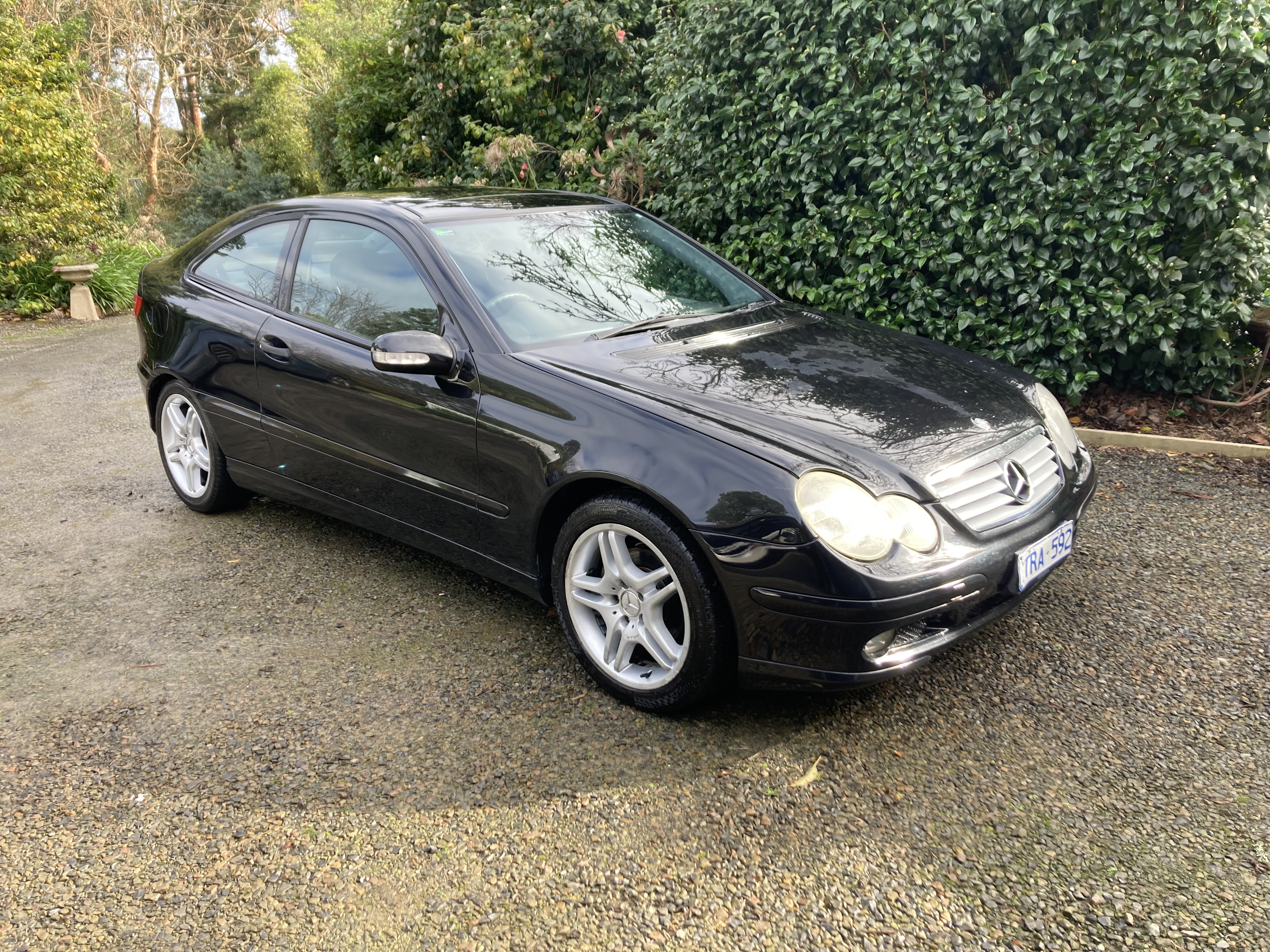 2001 MERCEDES-BENZ C200 CL203 KOMPRESSOR 5 SP AUTOMATIC TIPSHIFT 2D COUPE
