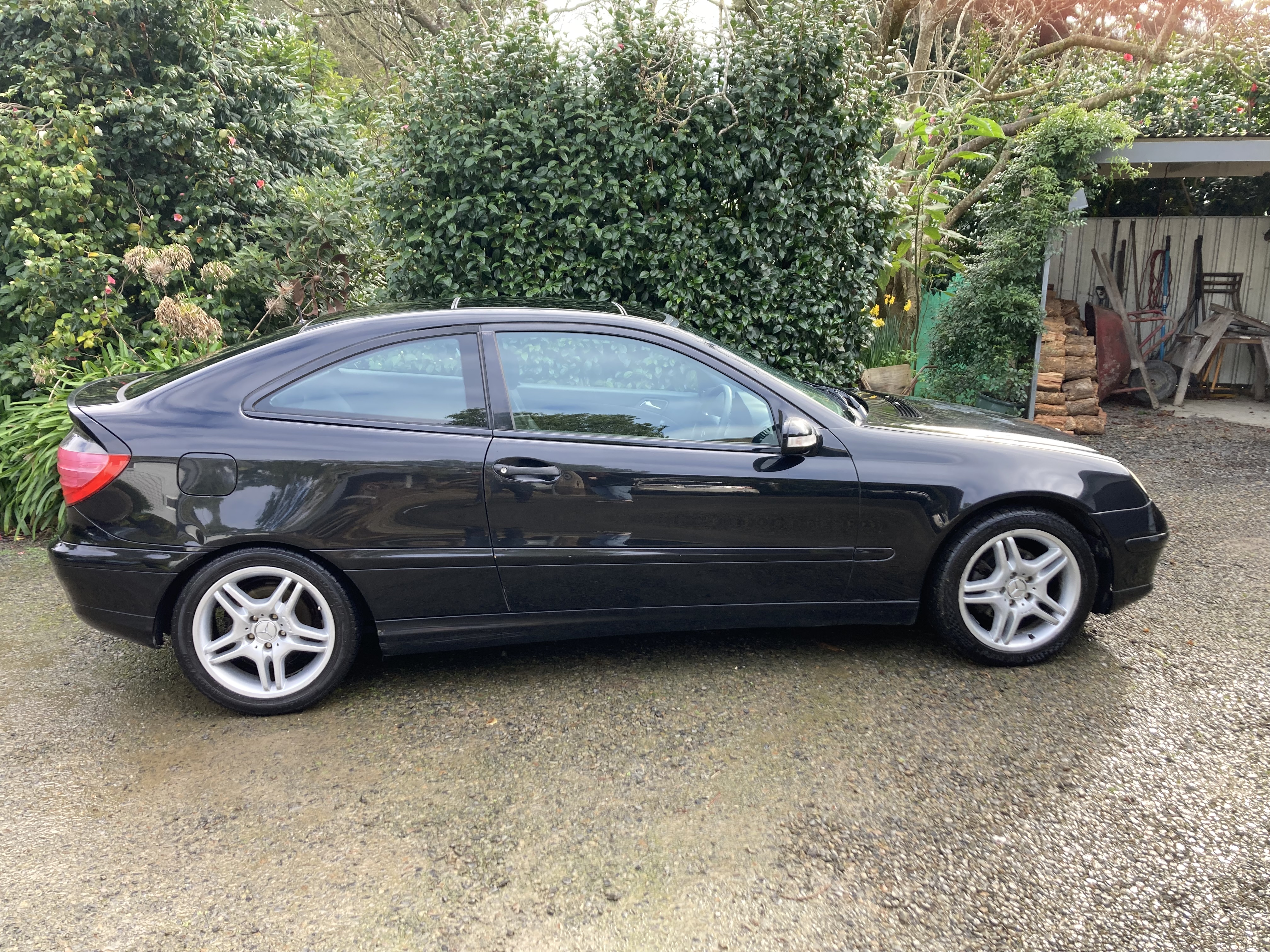 2001 MERCEDES-BENZ C200 CL203 KOMPRESSOR 5 SP AUTOMATIC TIPSHIFT 2D COUPE 