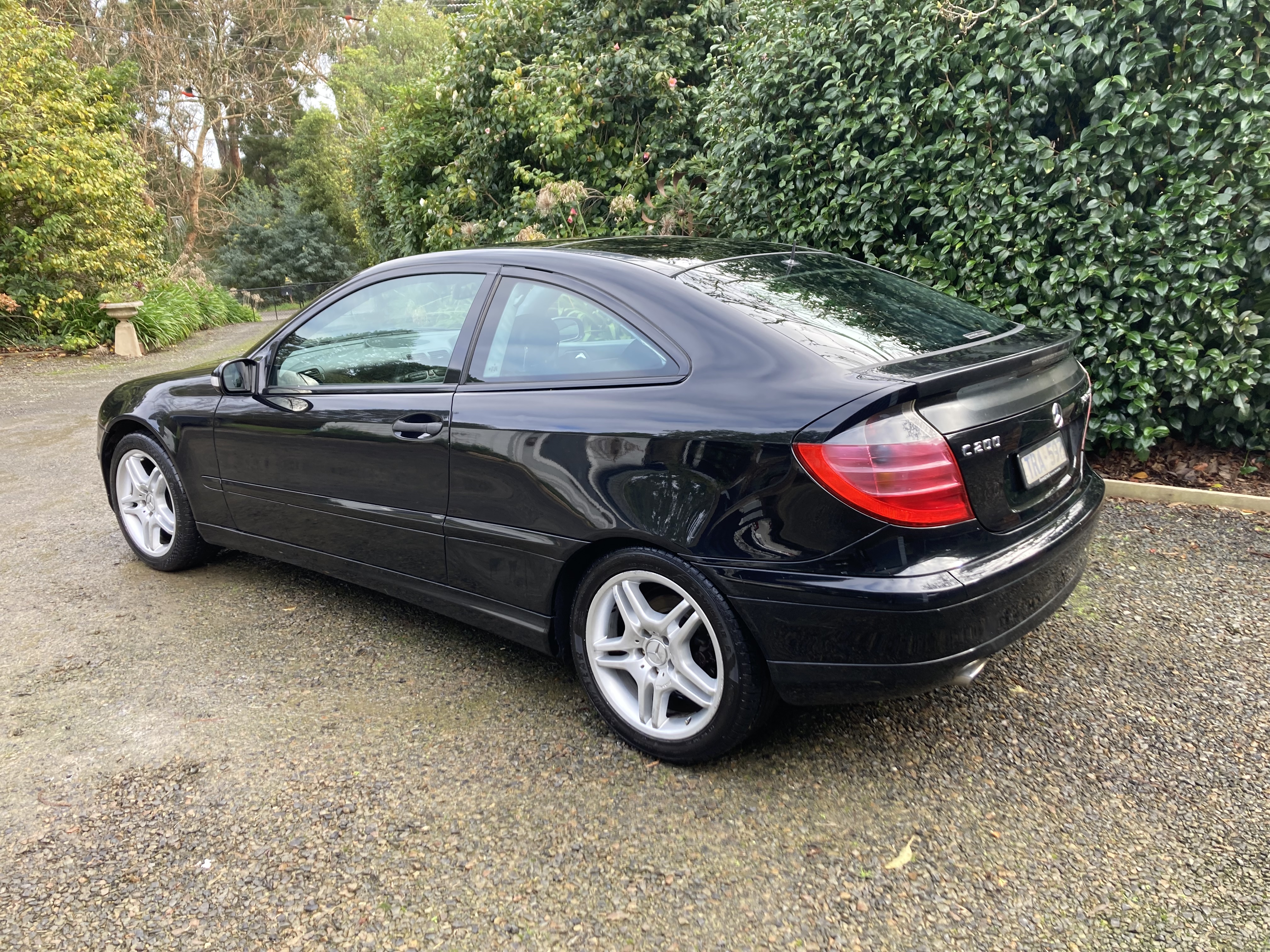2001 MERCEDES-BENZ C200 CL203 KOMPRESSOR 5 SP AUTOMATIC TIPSHIFT 2D COUPE 