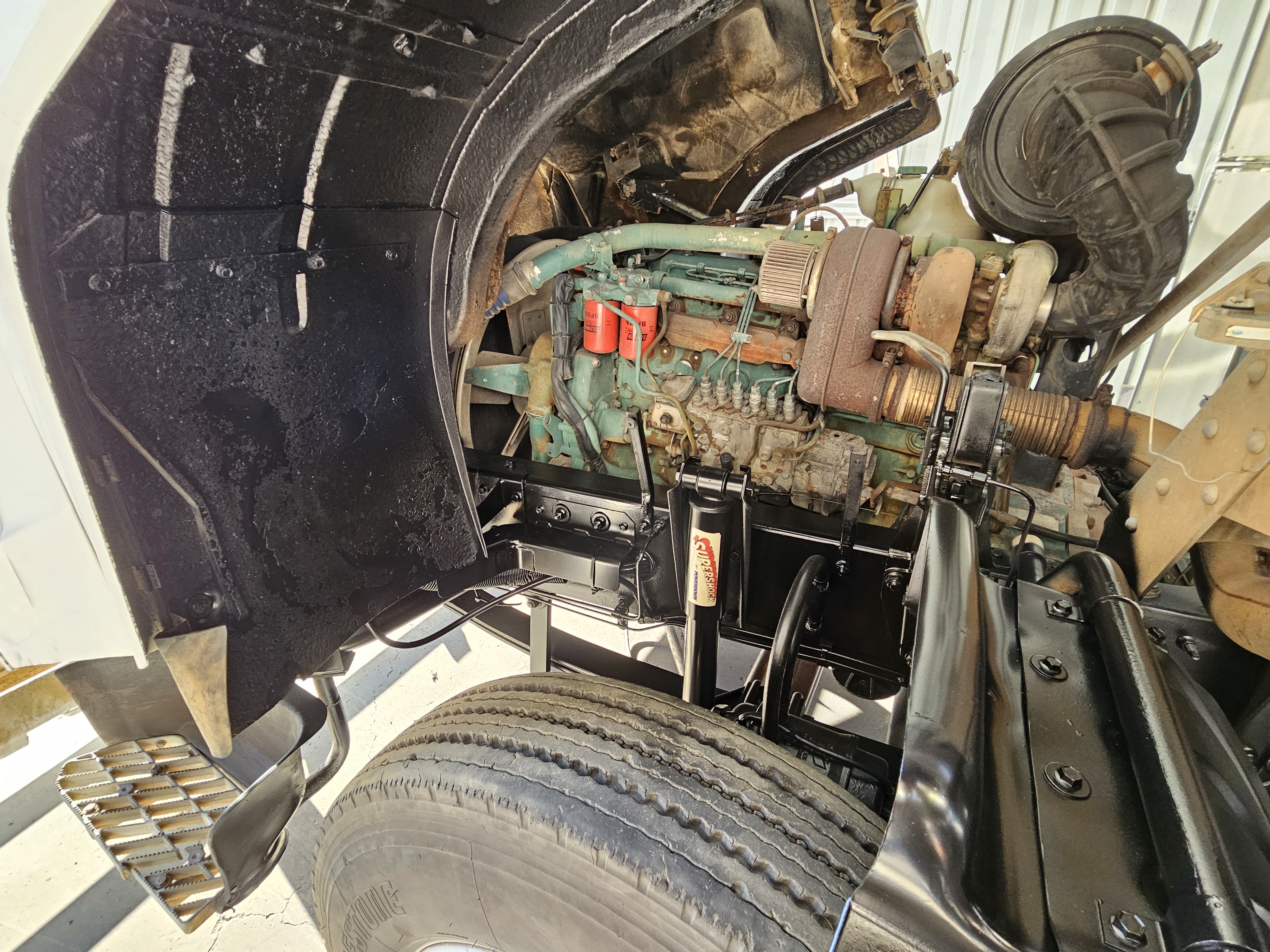1989 VOLVO FL7 CAB CHASSIS 