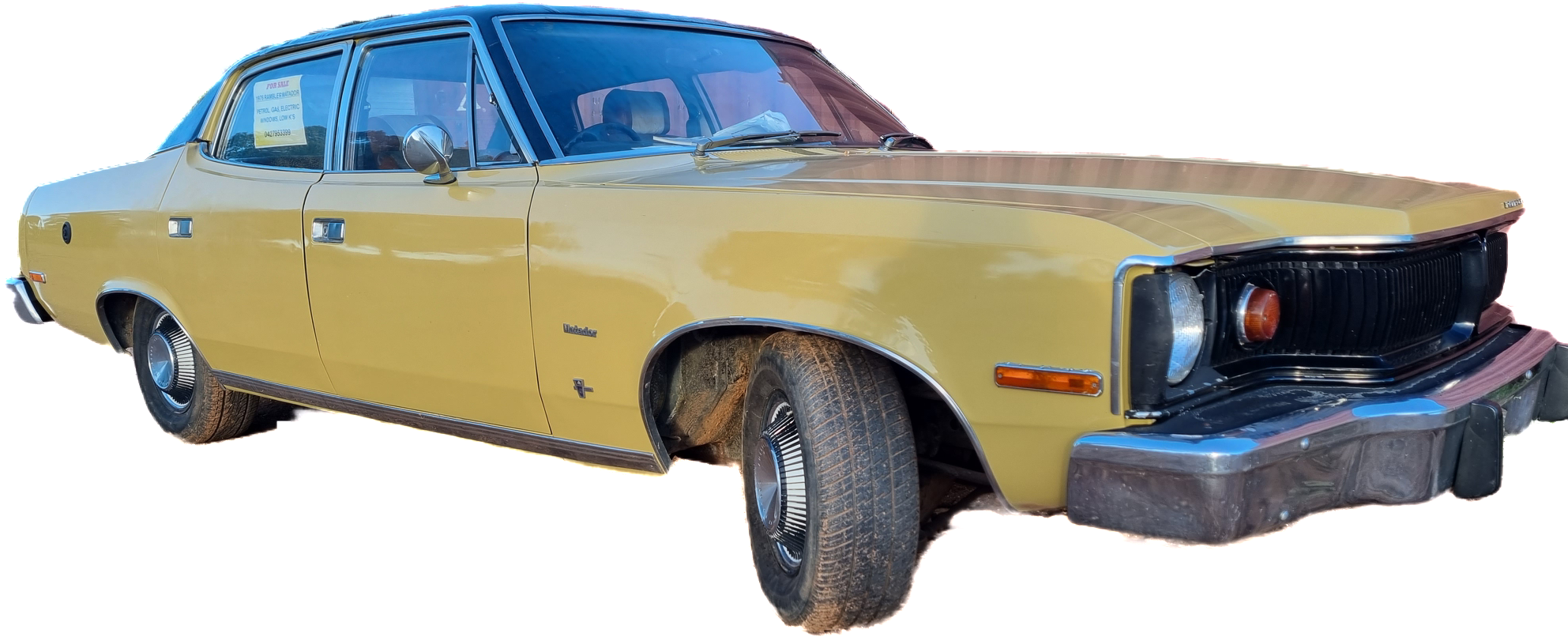 1976 RAMBLER MATADOR 3 SP AUTOMATIC 4D SEDAN