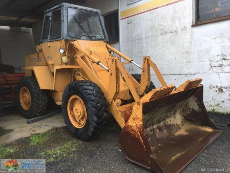 CASE W-14 ARTICULATED 4WD INDUSTRIAL LOADER