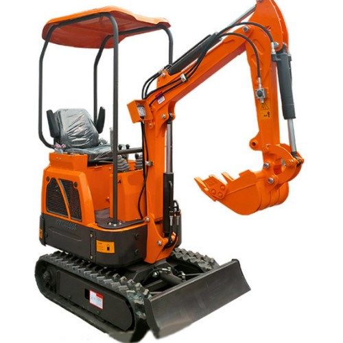 EMED EM1.2 Mini Excavator with Trailer, Auger, Hammer + FREE Attachments