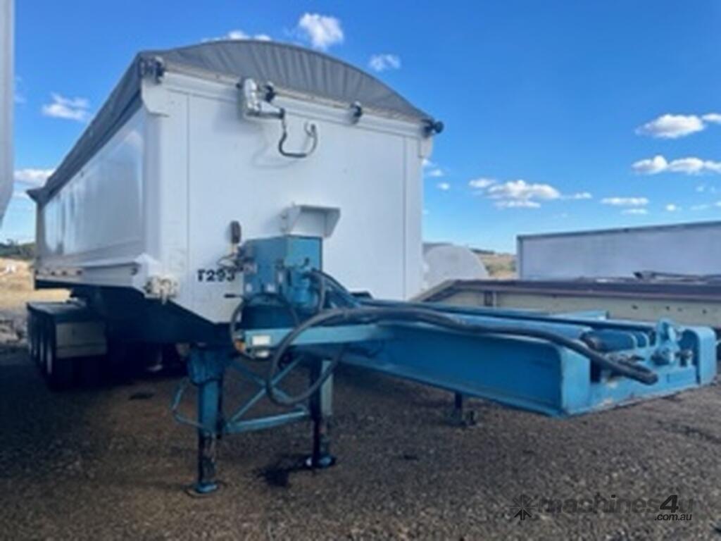 HAMELEX QUAD AXLE CHASSIS TIPPING TRAILER