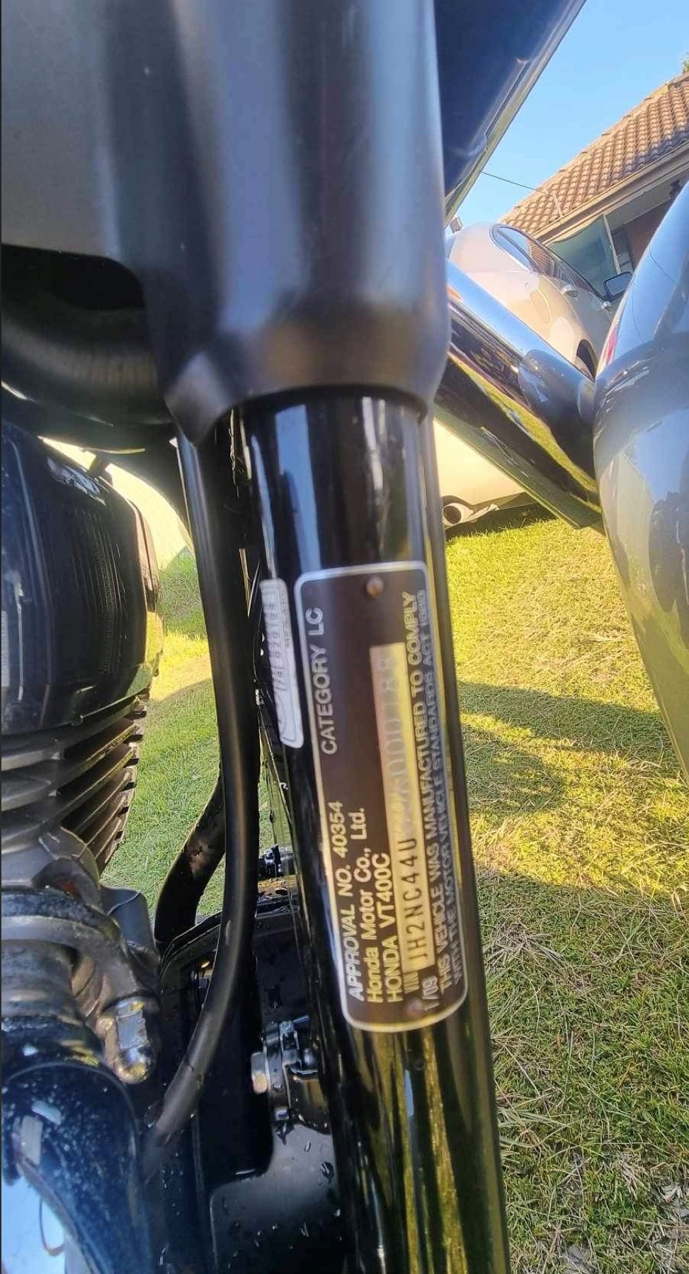 2009 HONDA SHADOW VT400 CRUISER