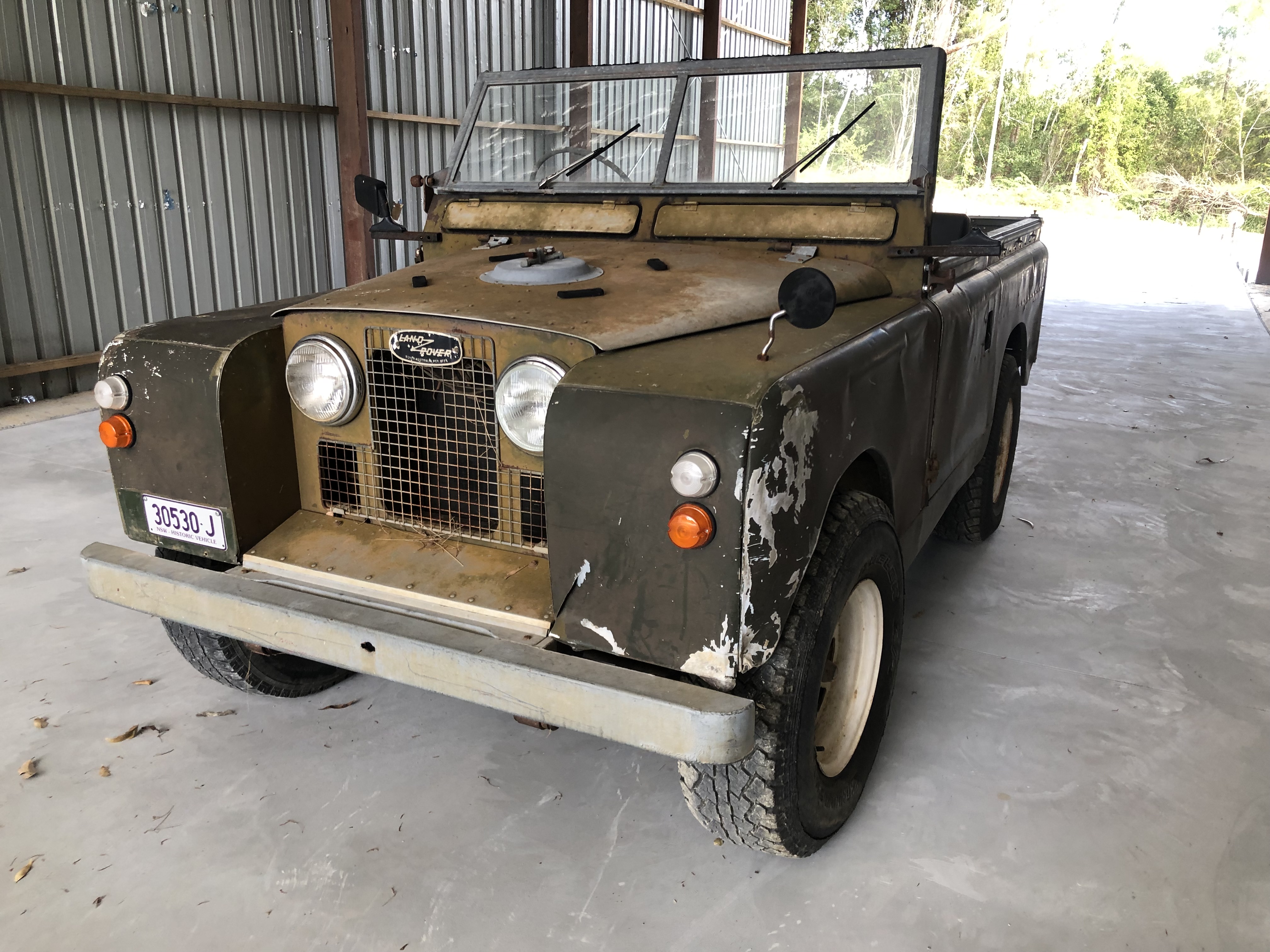 1959 LAND ROVER SERIES II 2D WAGON