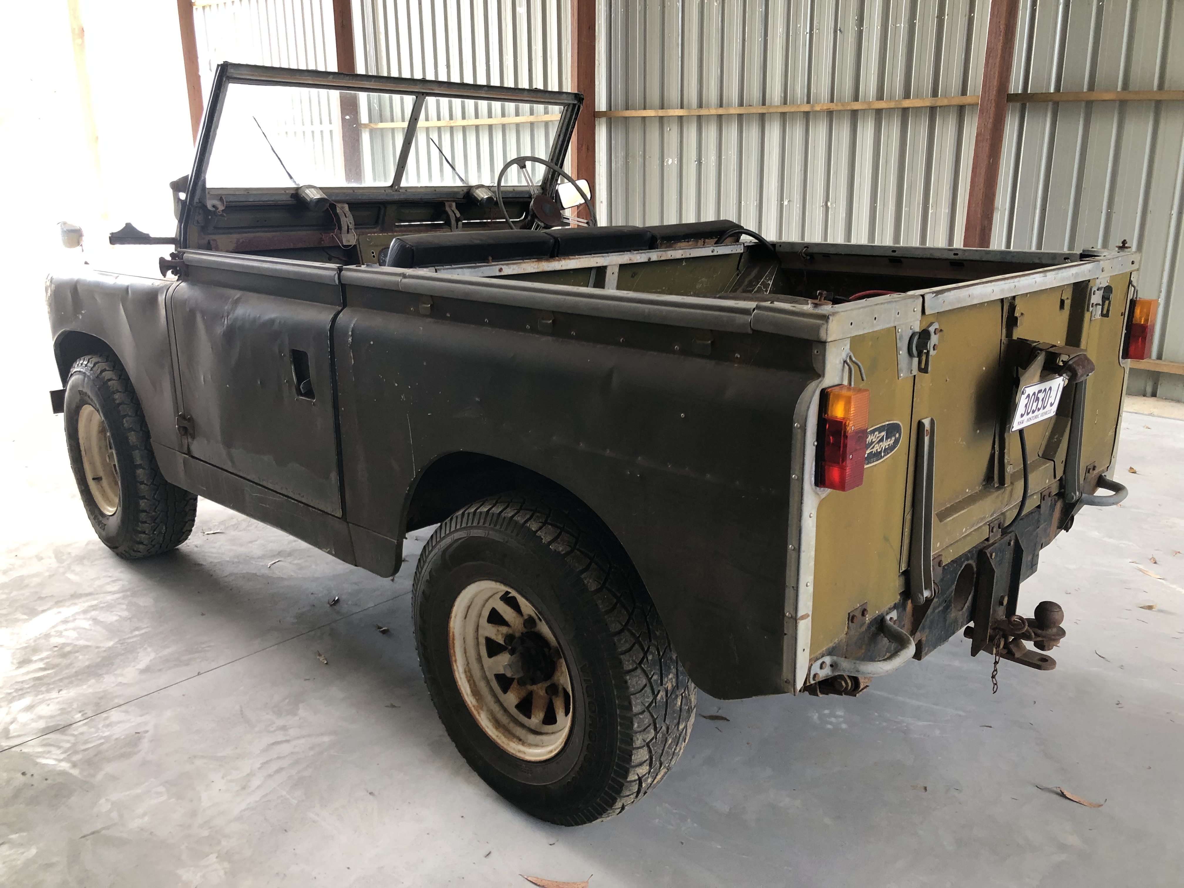 1959 LAND ROVER SERIES II 2D WAGON