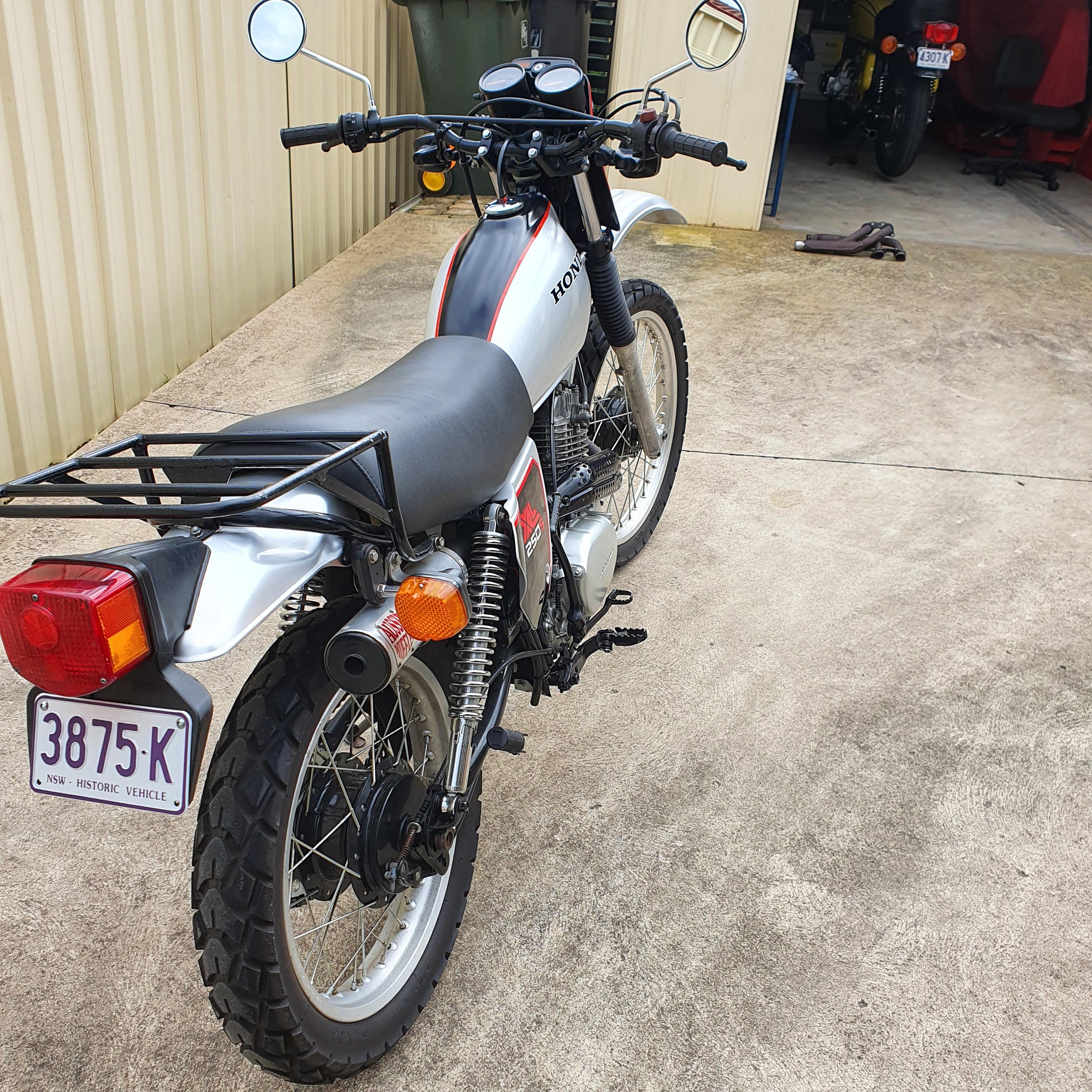 1981 HONDA XL250S TRAIL 