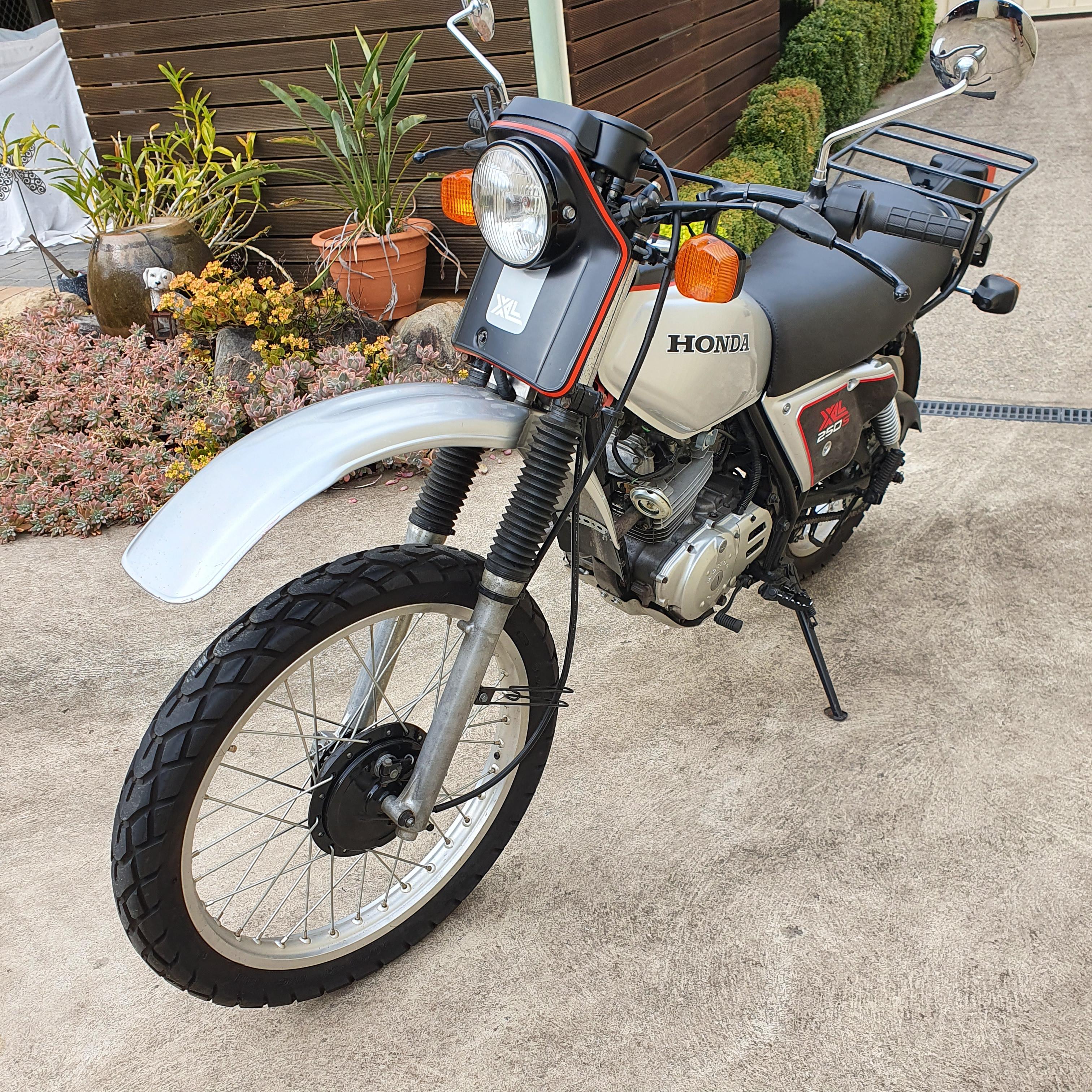 1981 HONDA XL250S TRAIL 