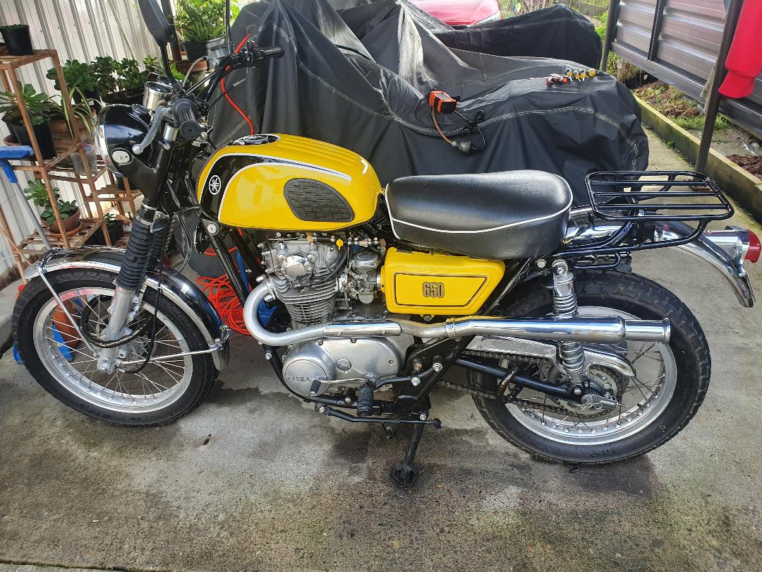 1975 YAMAHA XS650 ROAD 