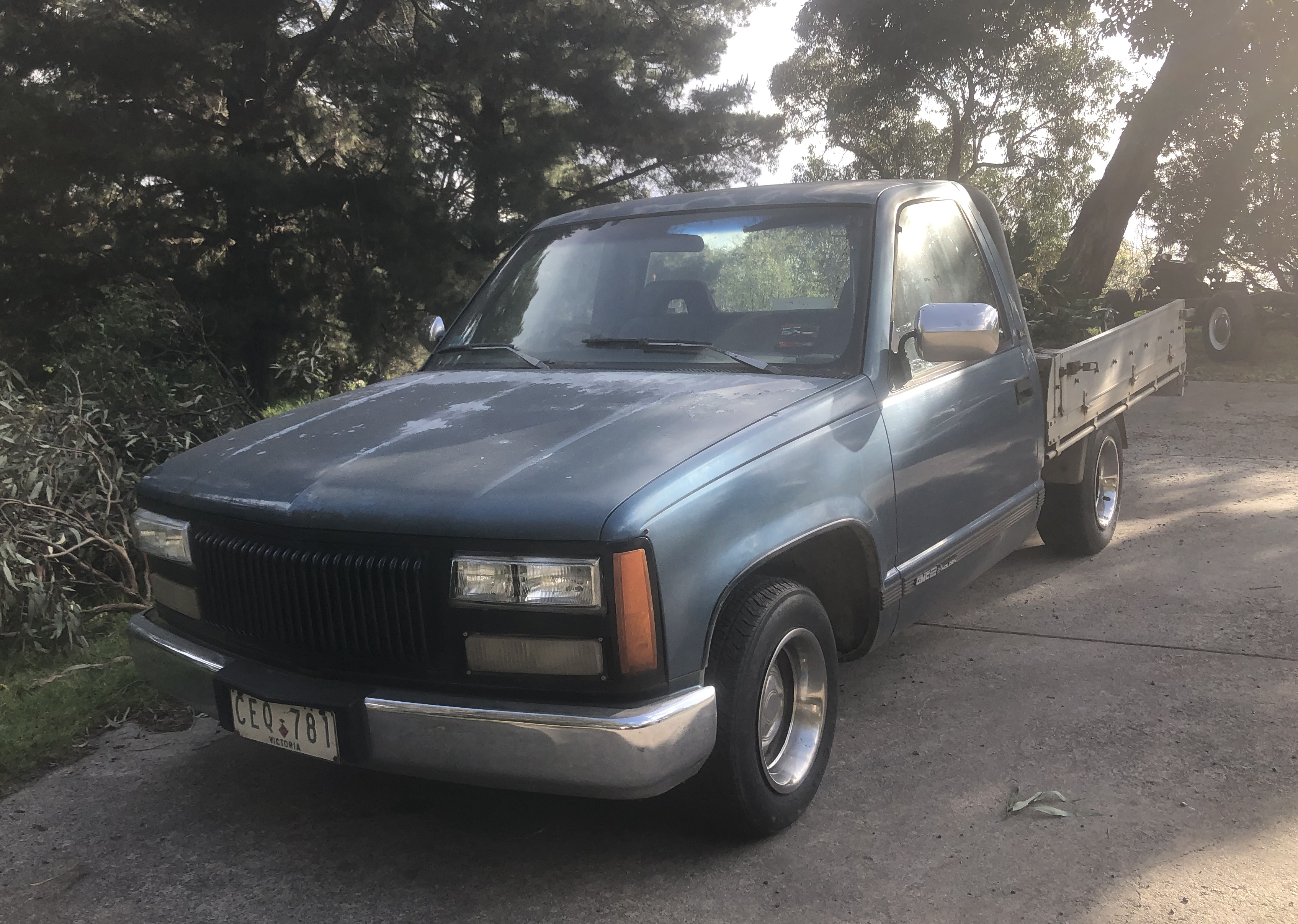 CHEVROLET 1992 GMC BODY & TRAY ONLY