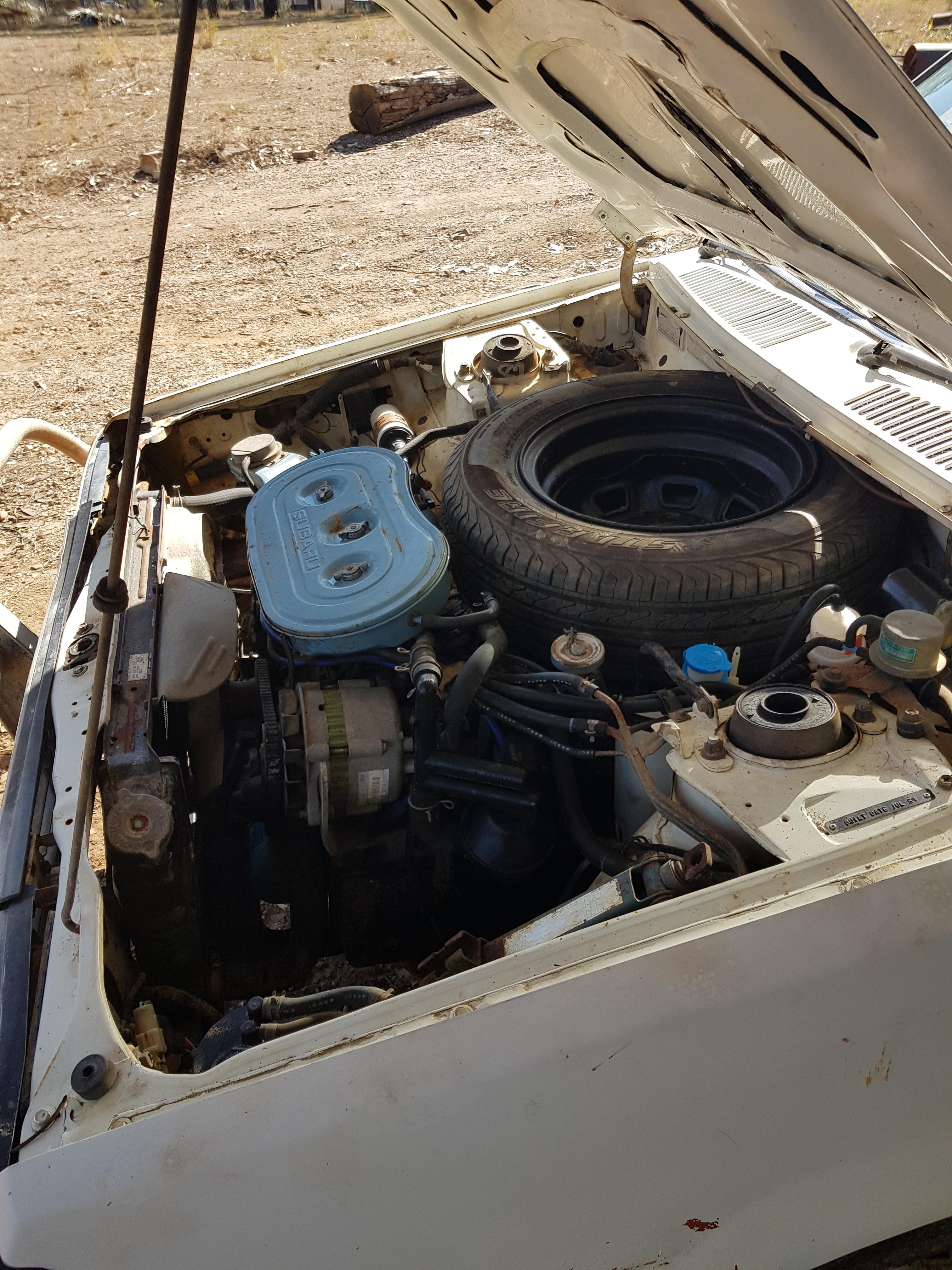 1989 SUBARU BRUMBY SPECIAL (4x4) 4 SP MANUAL 4X4 P/UP 