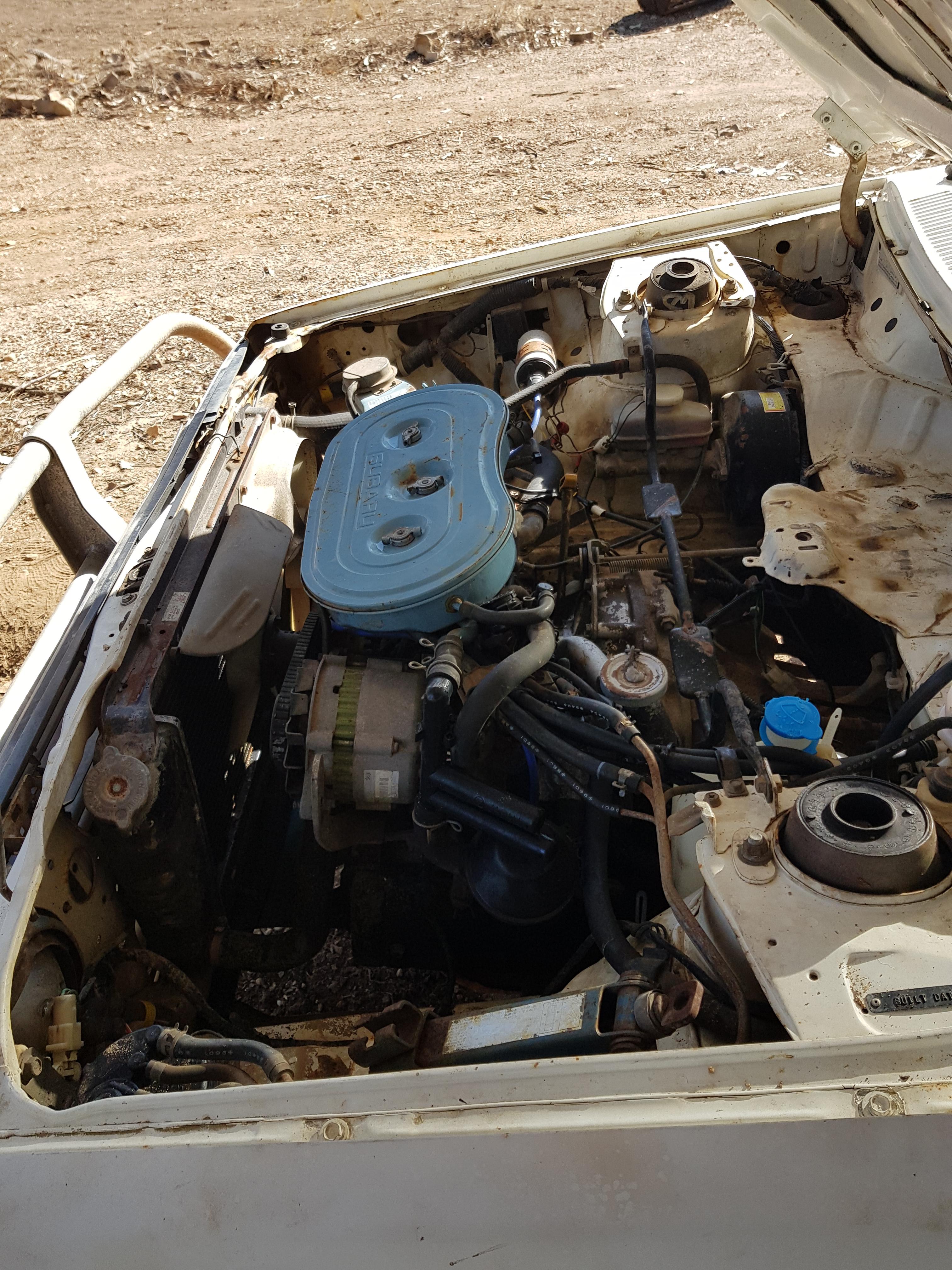 1989 SUBARU BRUMBY SPECIAL (4x4) 4 SP MANUAL 4X4 P/UP