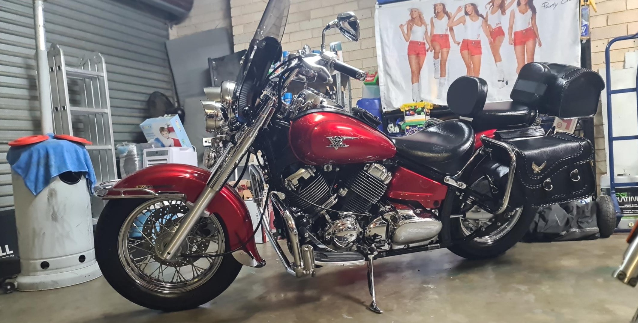 2010 YAMAHA XVS650A V-STAR CLASSIC CRUISER 