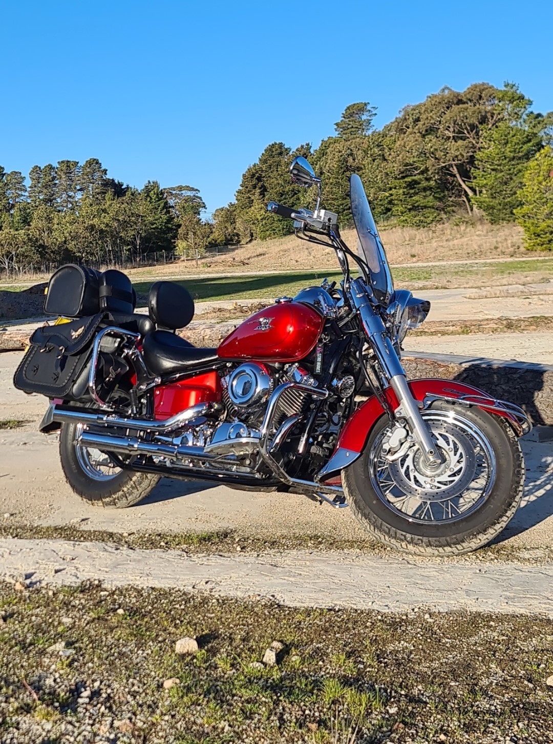 2010 YAMAHA XVS650A V-STAR CLASSIC CRUISER 