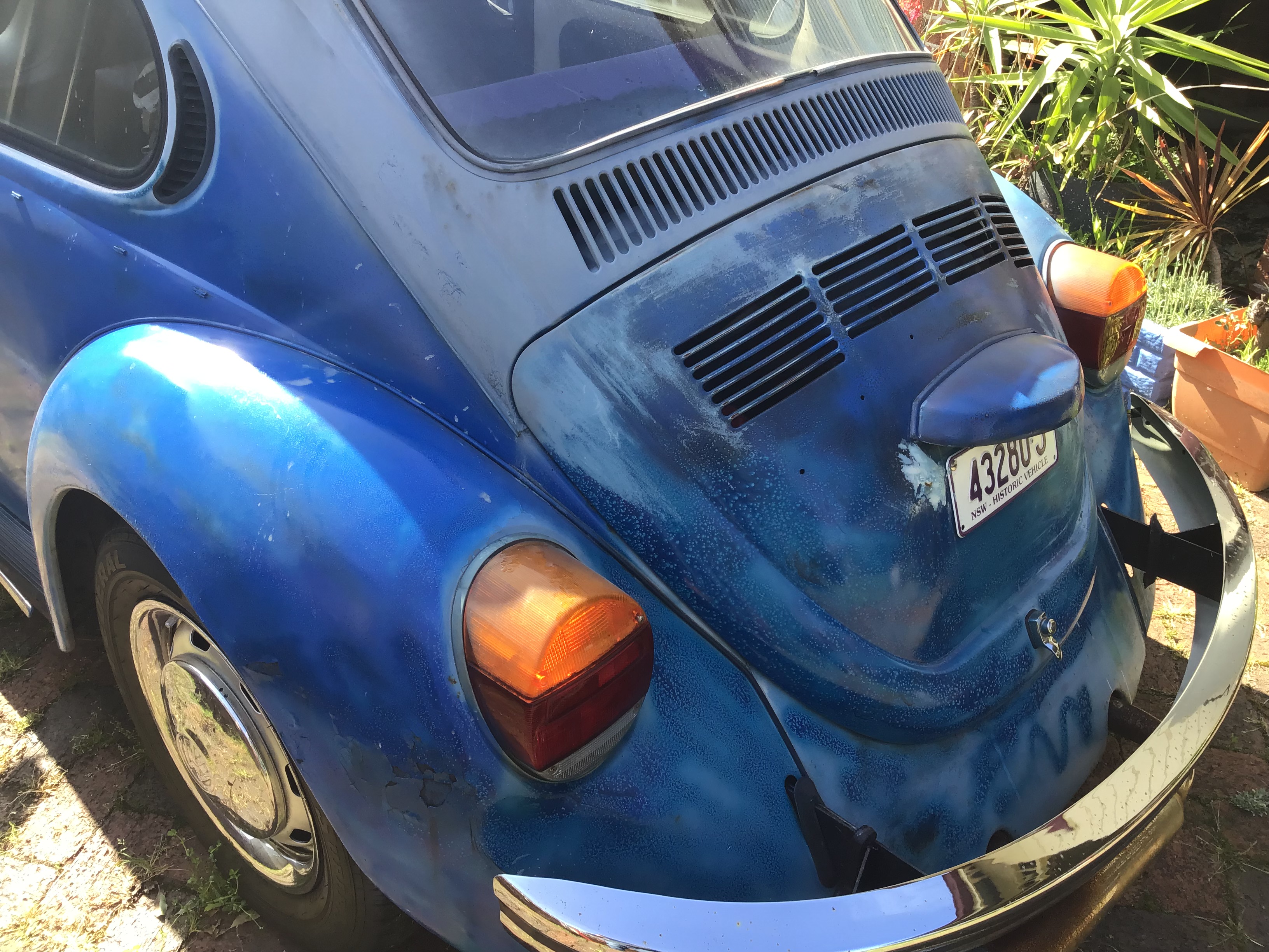 1974 VOLKSWAGEN 1300 (BEETLE) 4 SP MANUAL 2D SEDAN