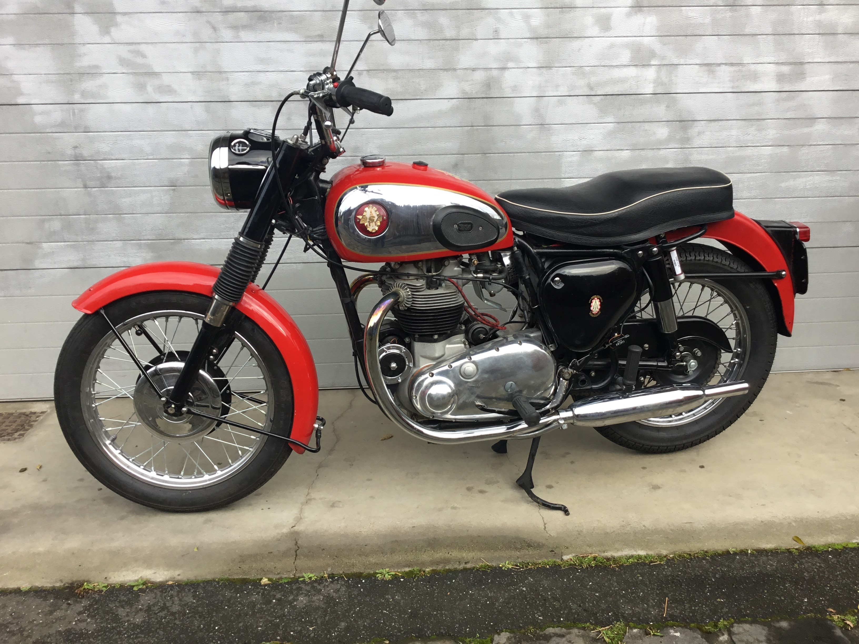 1958 BSA A10 SUPER ROCKET ROAD