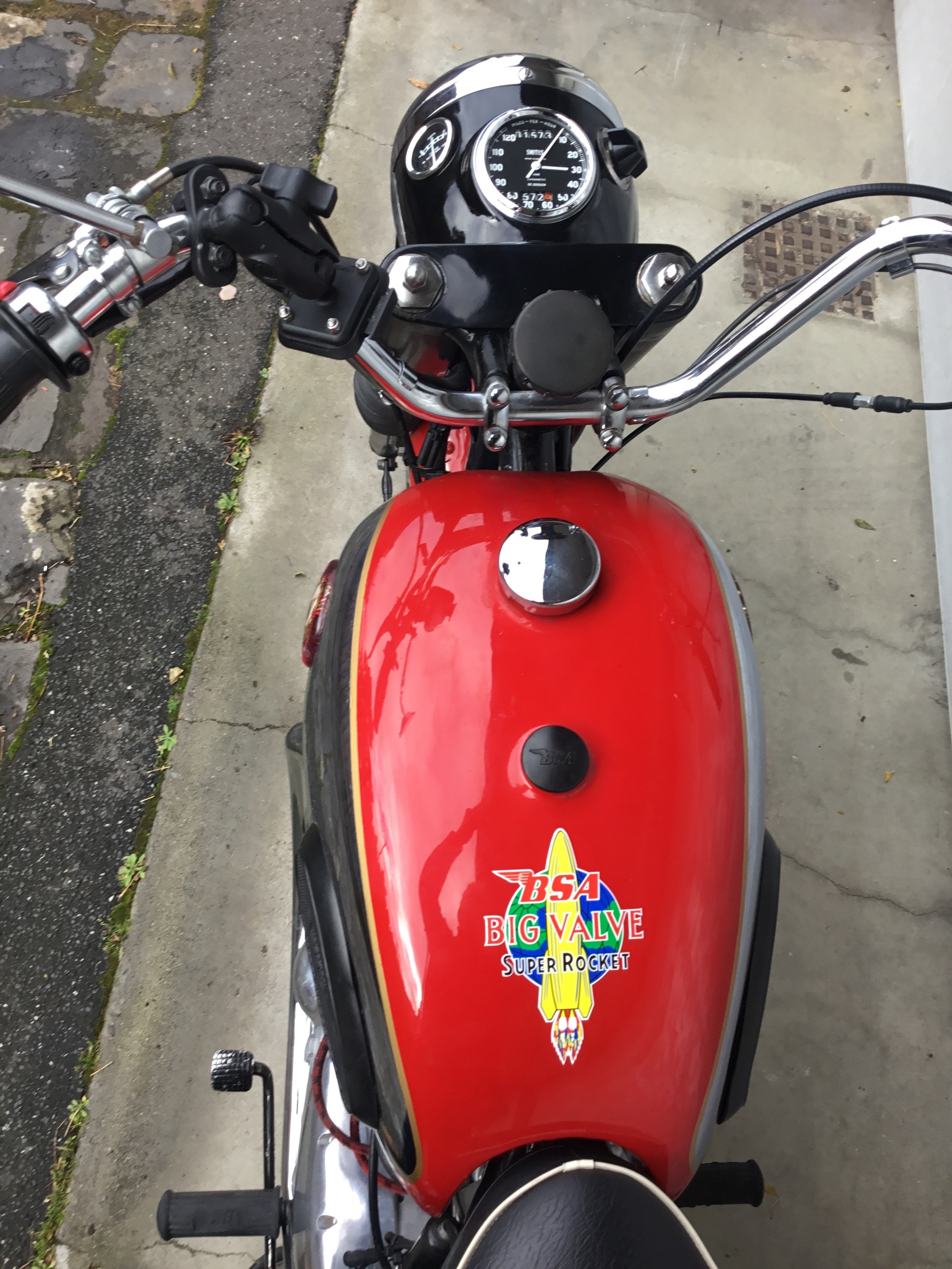 1958 BSA A10 SUPER ROCKET ROAD