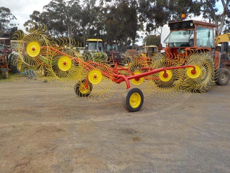 6 Wheel Hay Rake