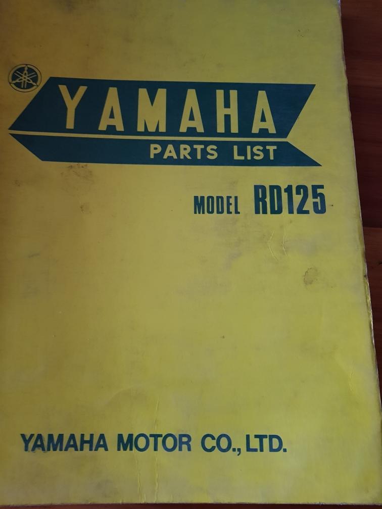 YAMAHA RD250 & RD350 CYCLESERV SERVICE MANUAL